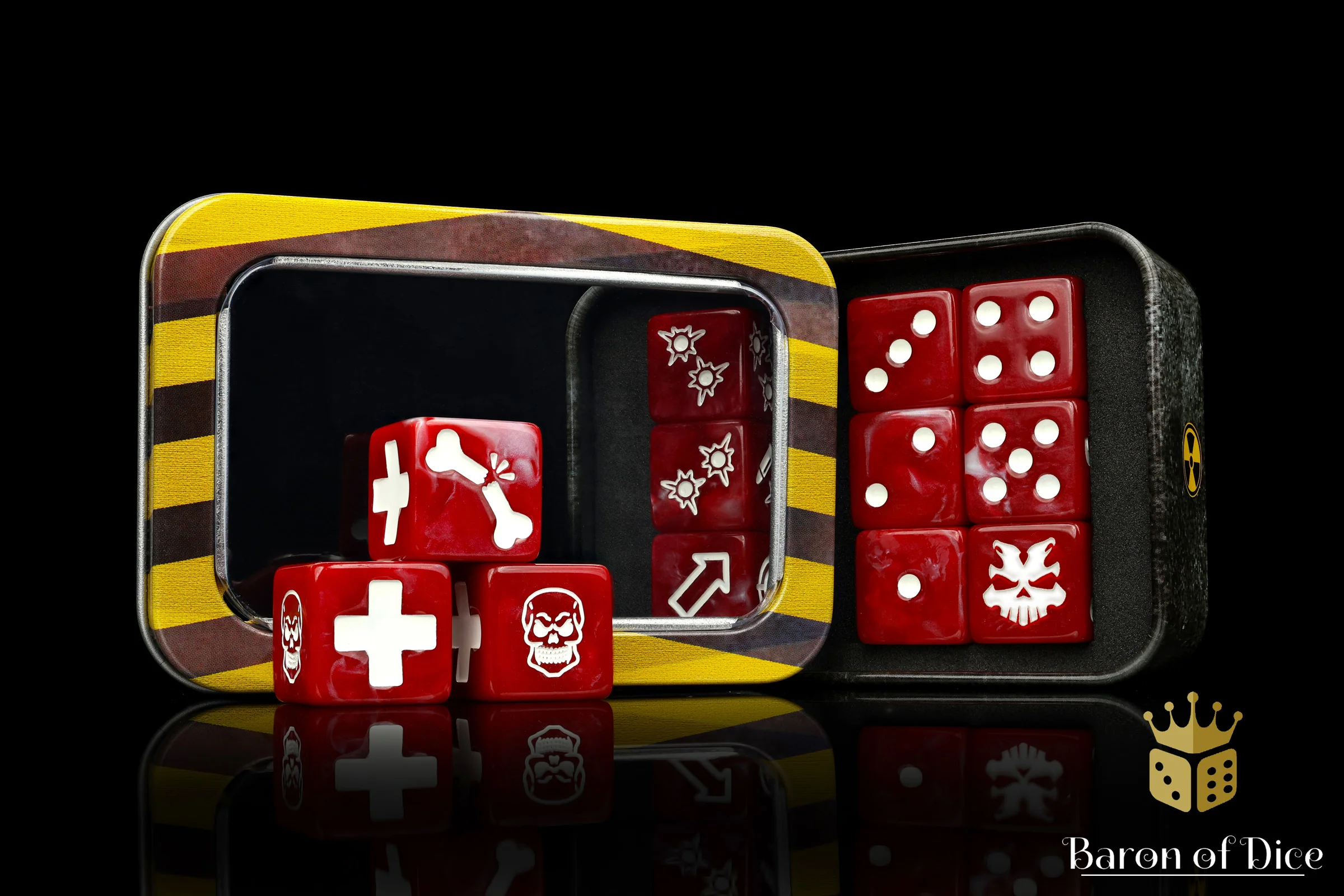 Red Butcher Dice - Skirmish Set - Image 2