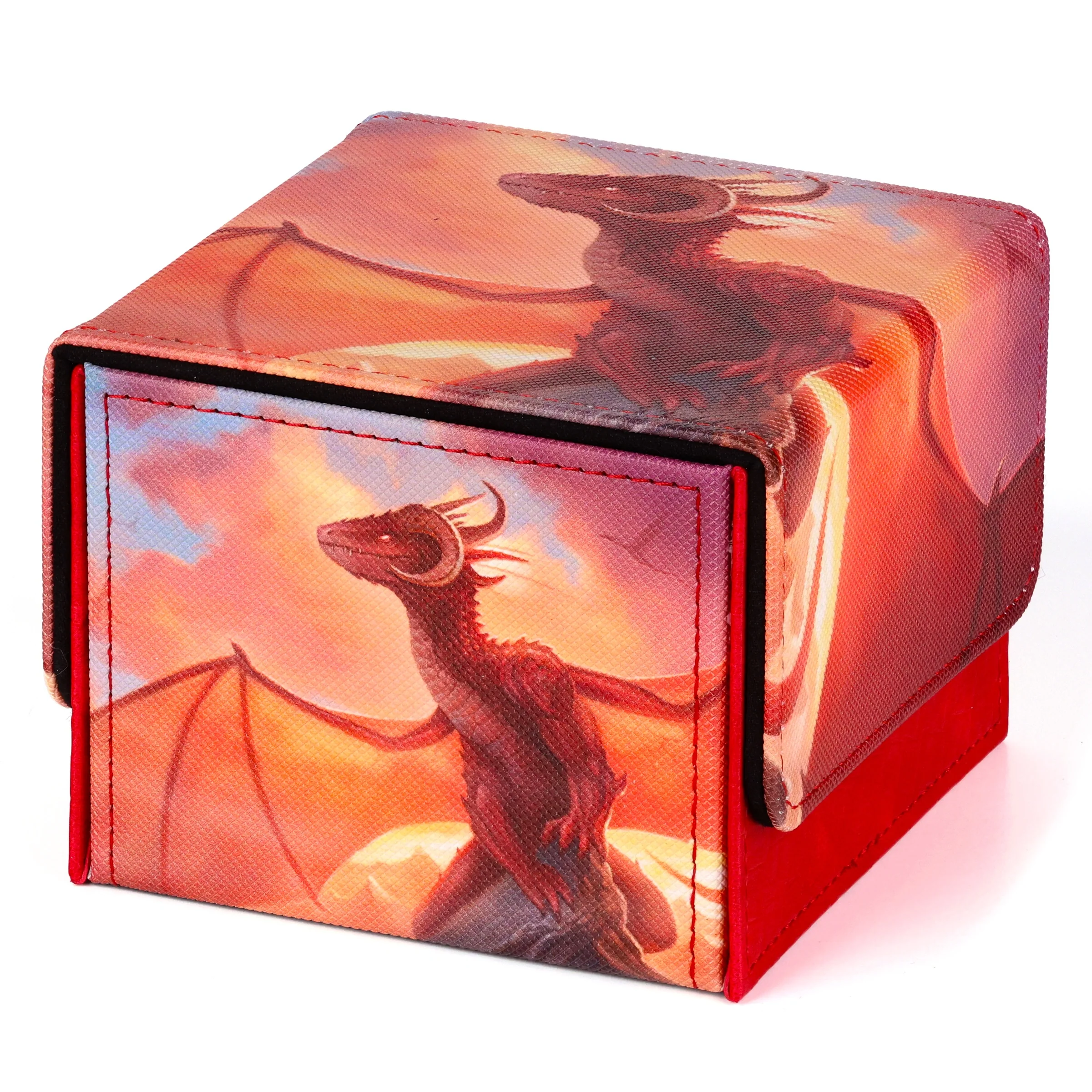 100+ XL Deck Box | Red Dragon - Image 3