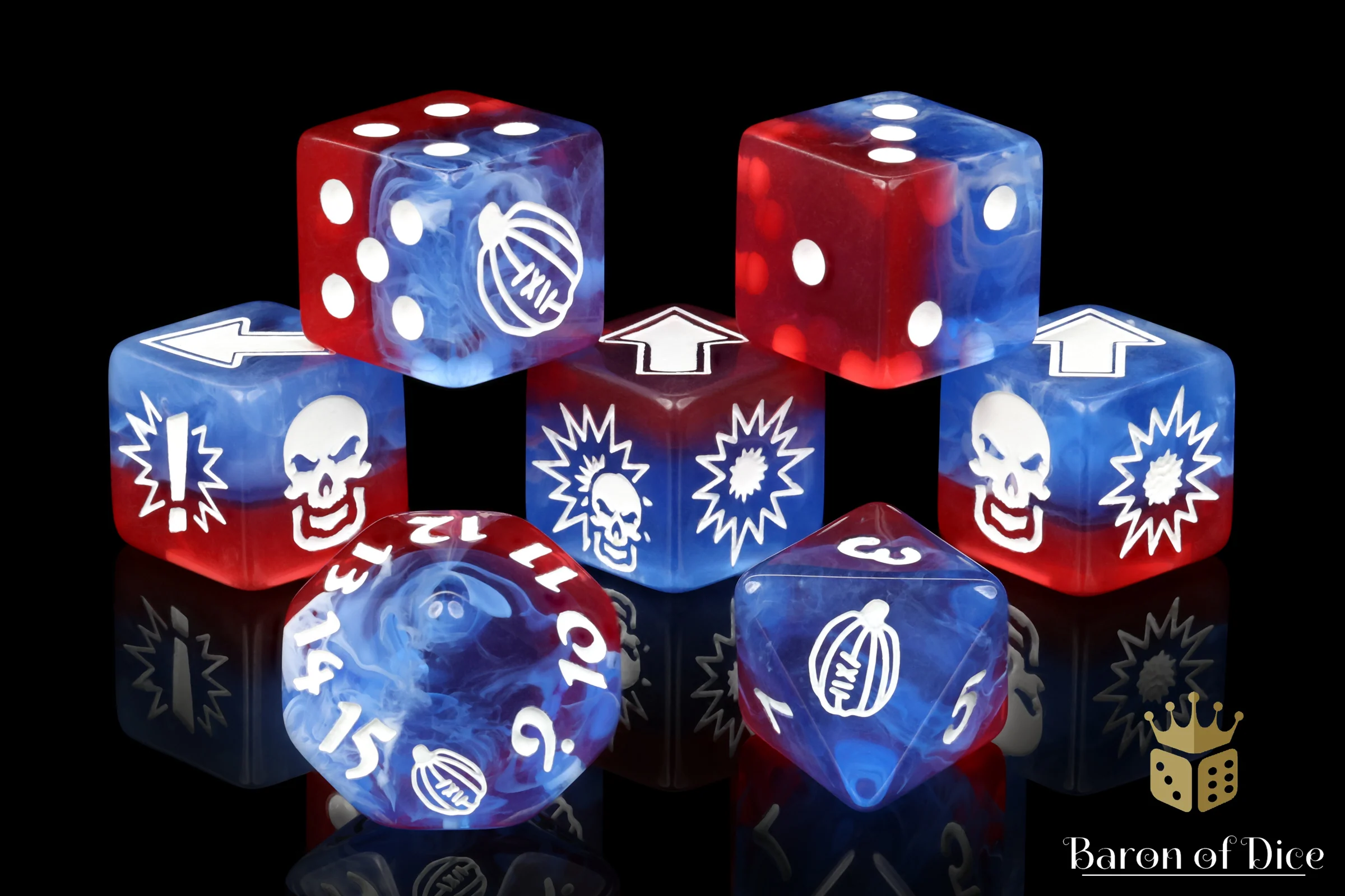 Revolution - Bloody Football Dice (Set of 7) - Image 6