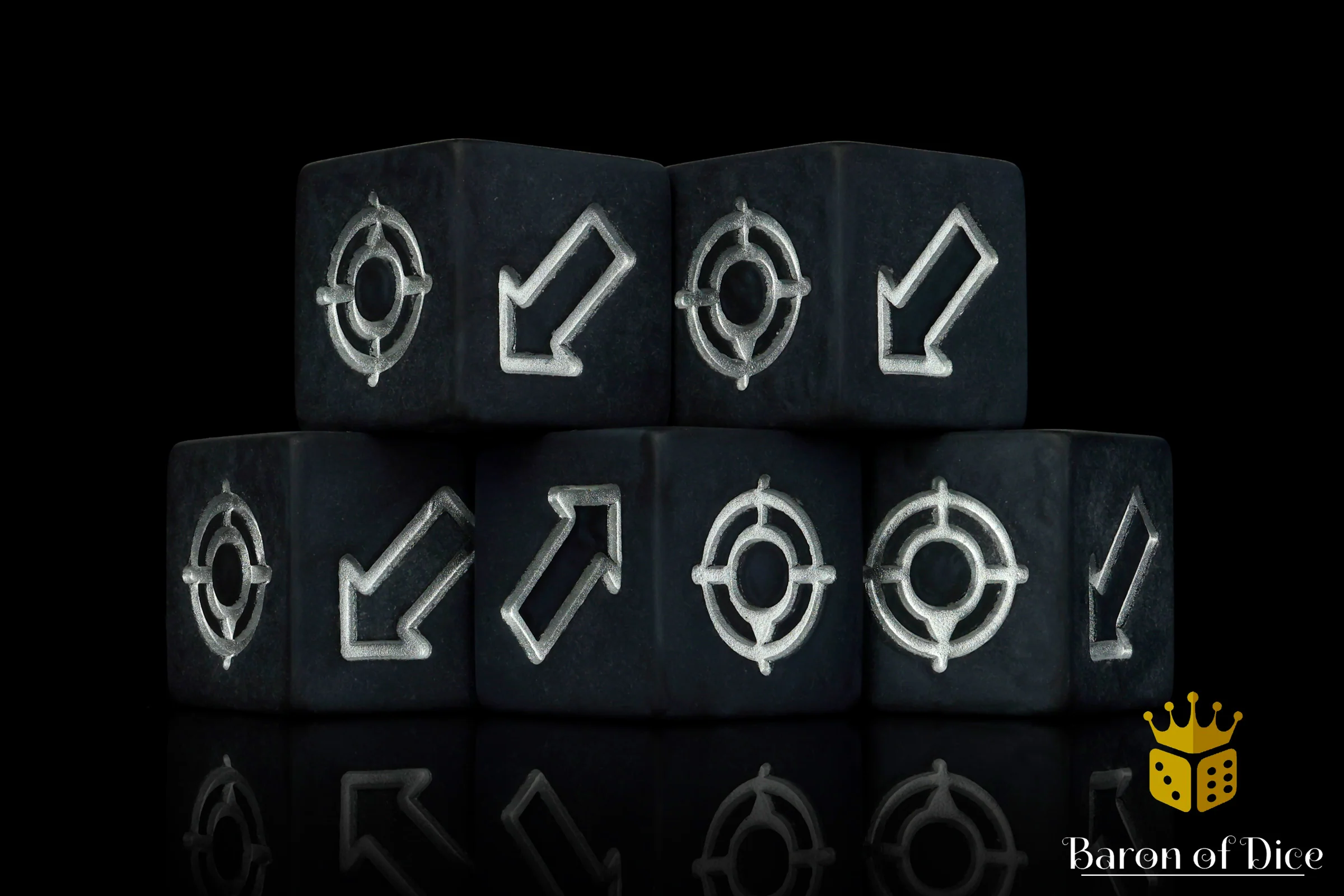 Scatter Die | Matte Black - Image 2