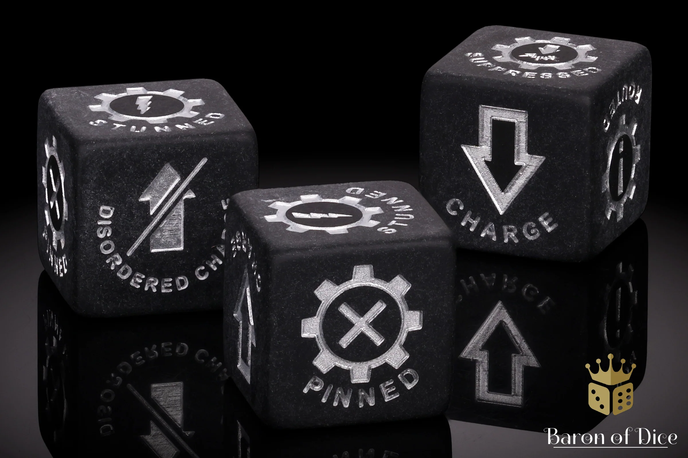 Sci-Fi Tactical Status Dice Set