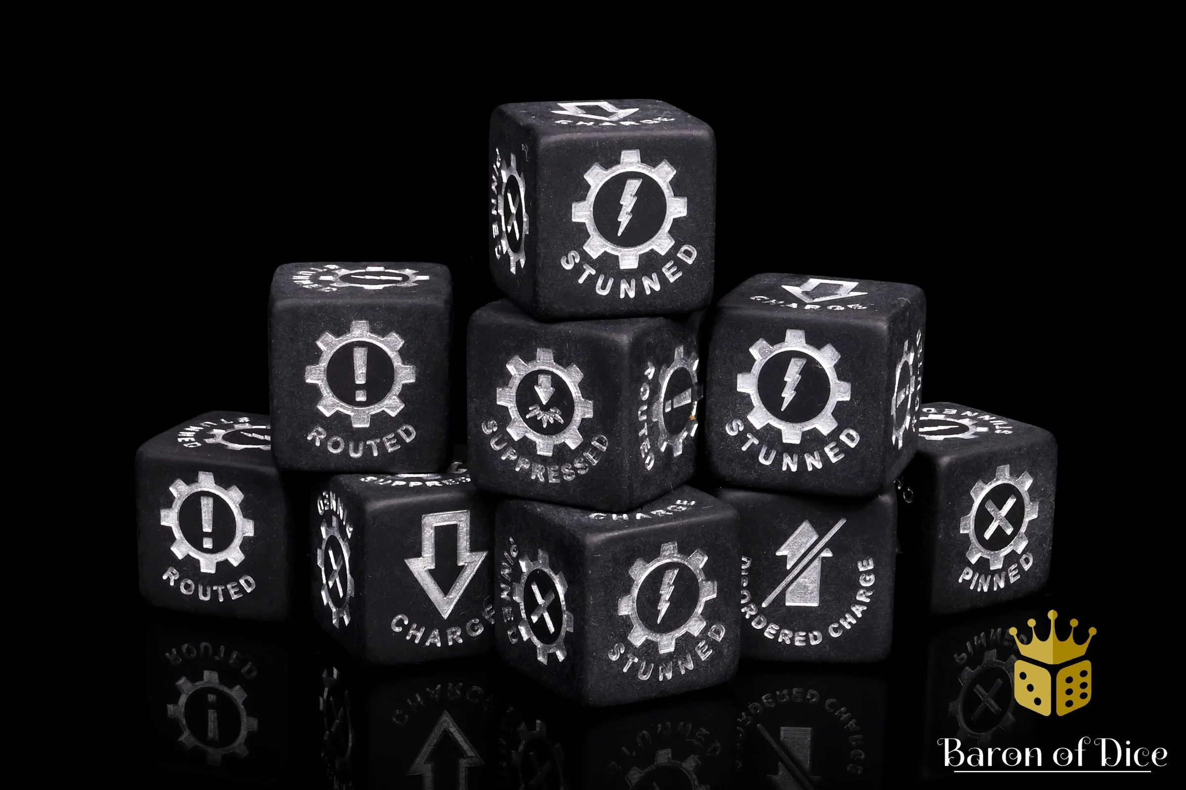 Sci-Fi Tactical Status Dice Set - Image 2