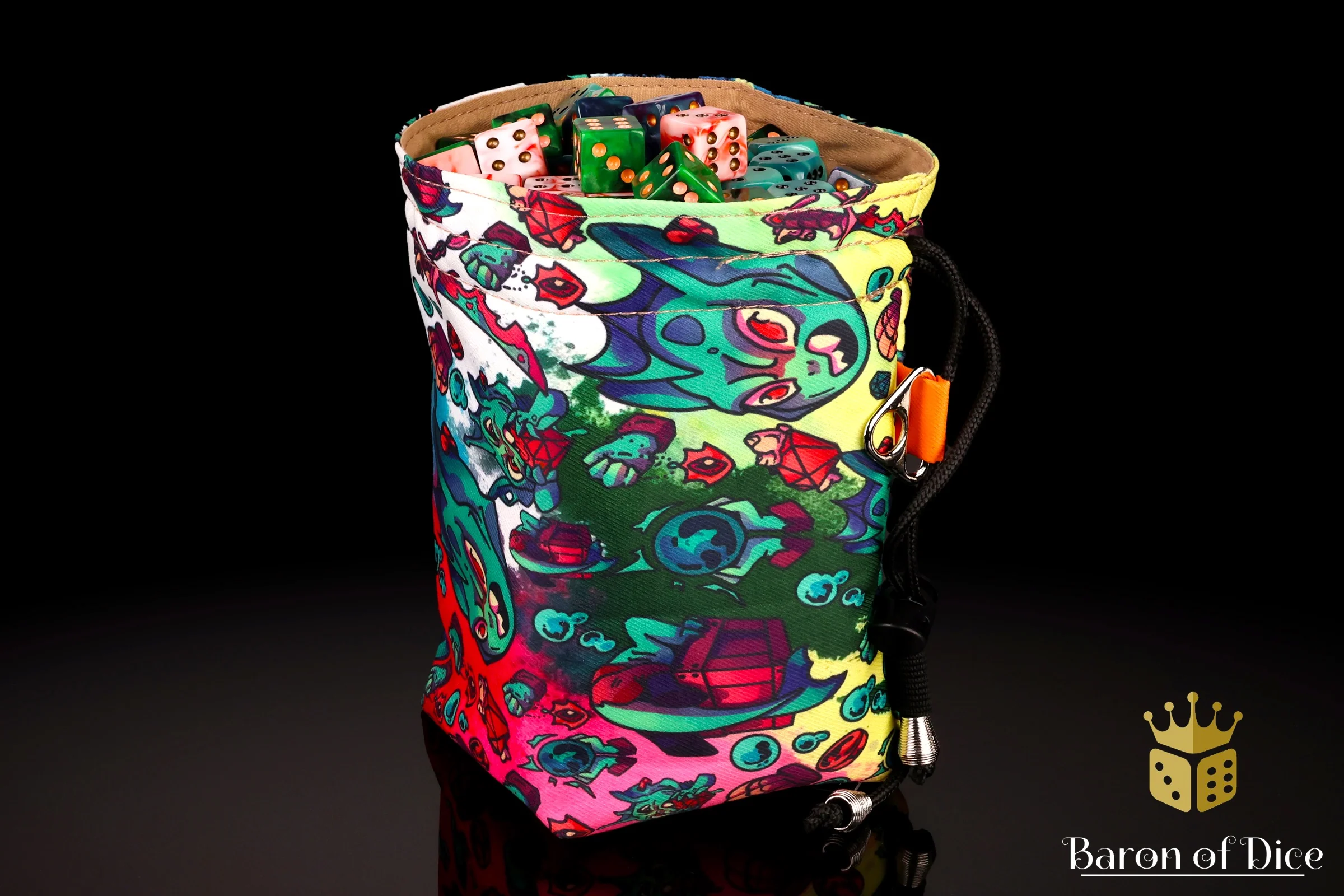 Sea Goblins | Luxury RPG Dice Bag | Large - Image 2