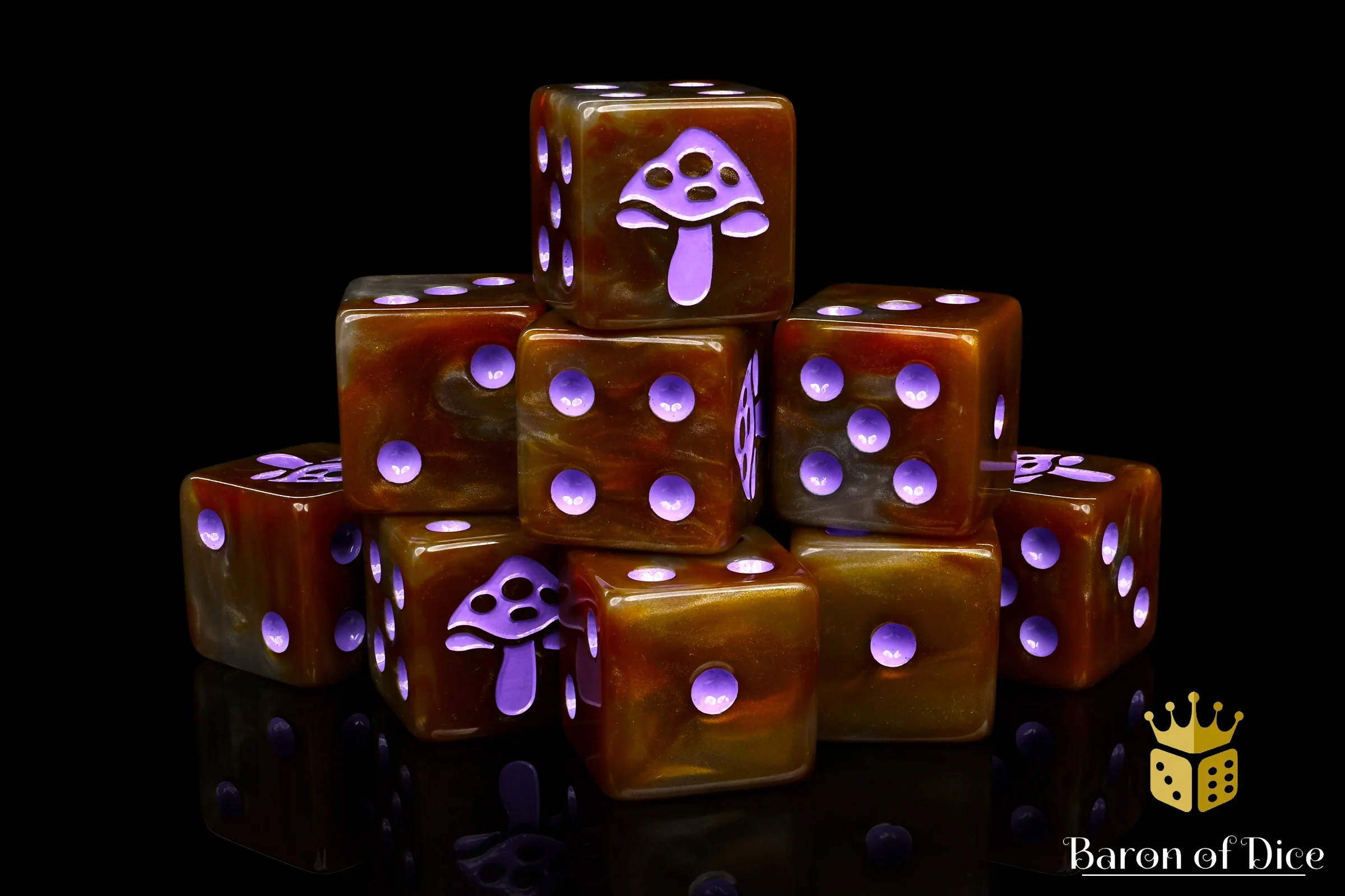 Shroom Dice - Purple - Image 4