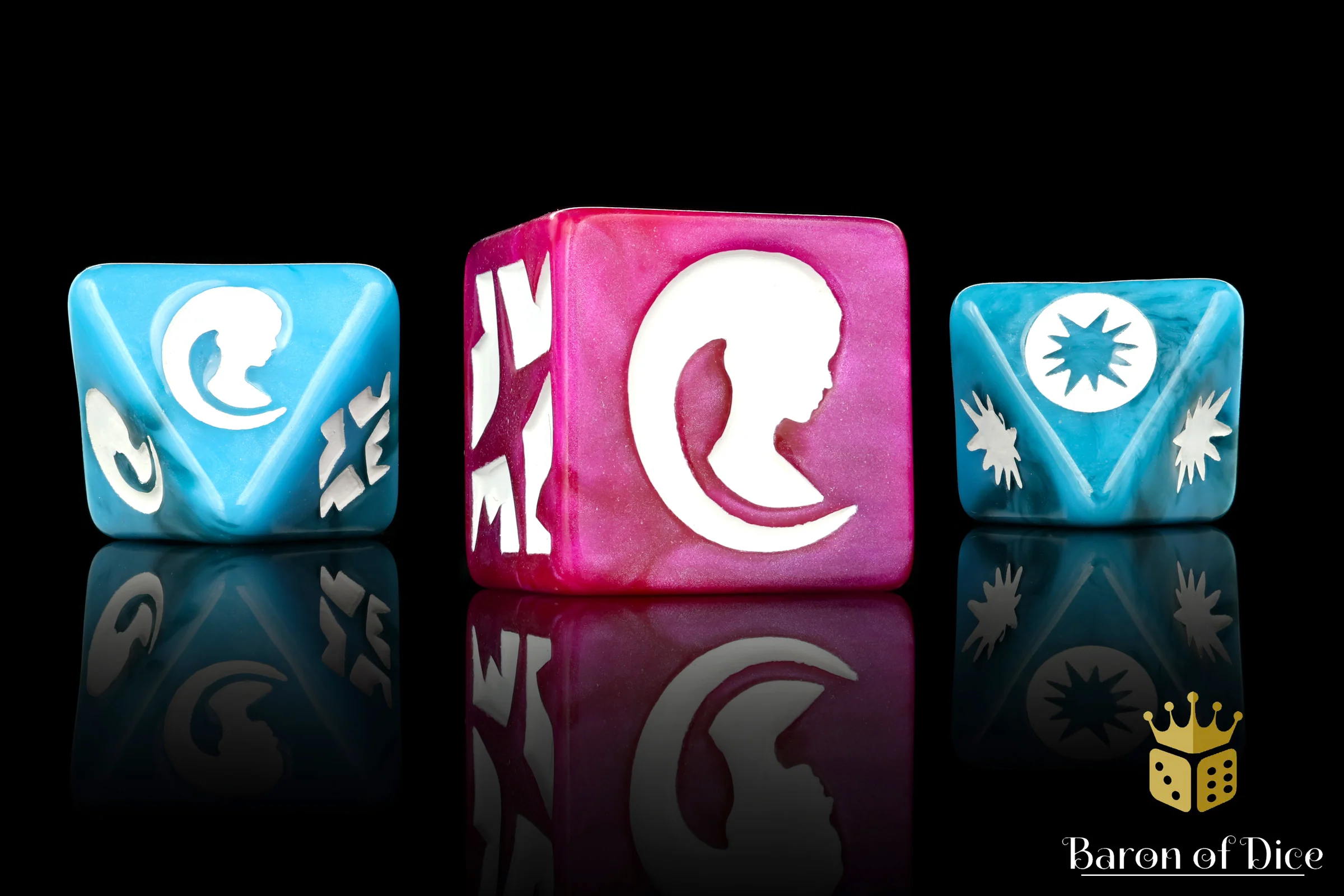 Alien Head Galactic Skirmish Dice - Set of 20 - Image 2