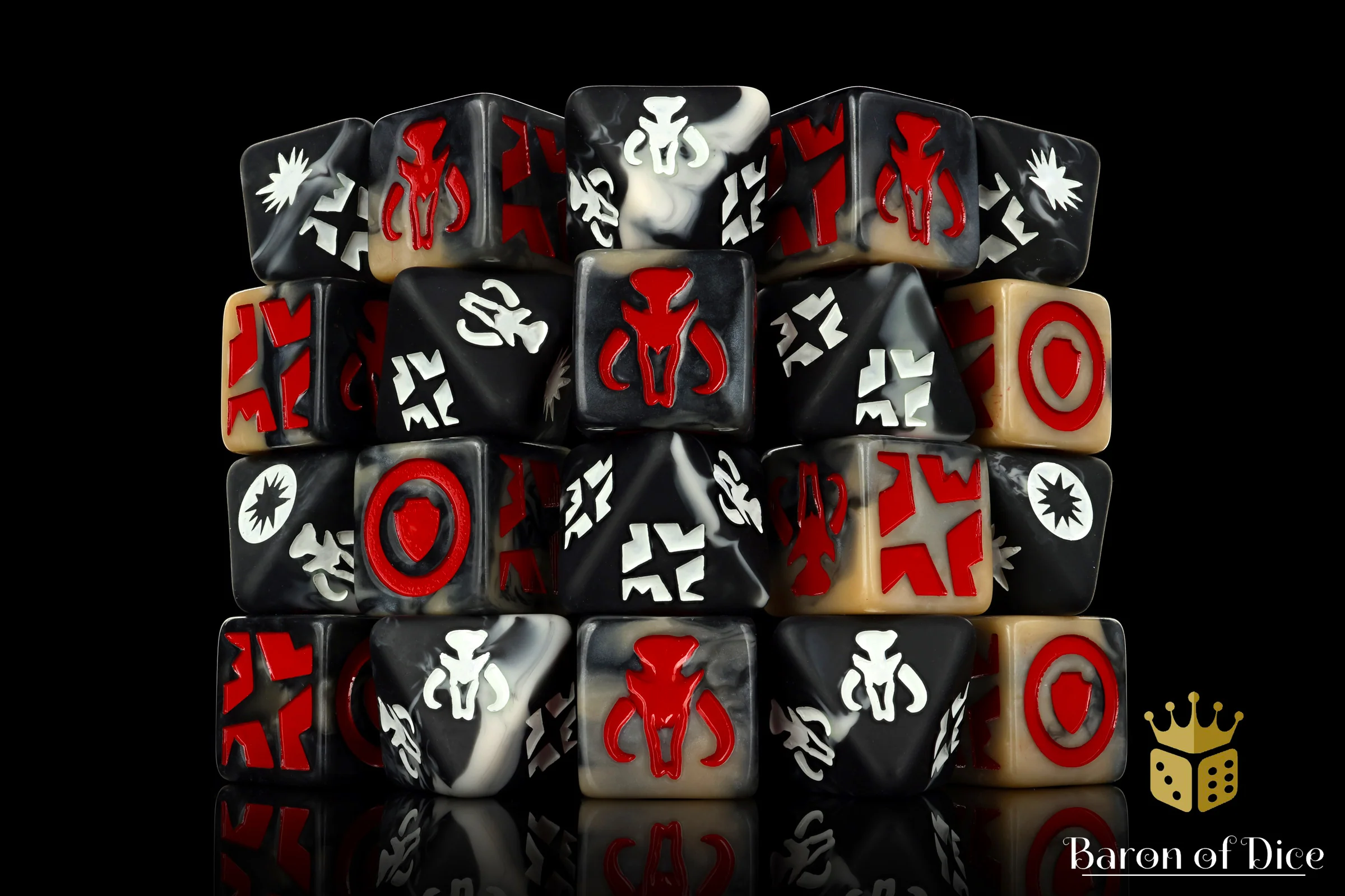 Bounty Hunter Galactic Skirmish Dice - Set of 20 - Image 3