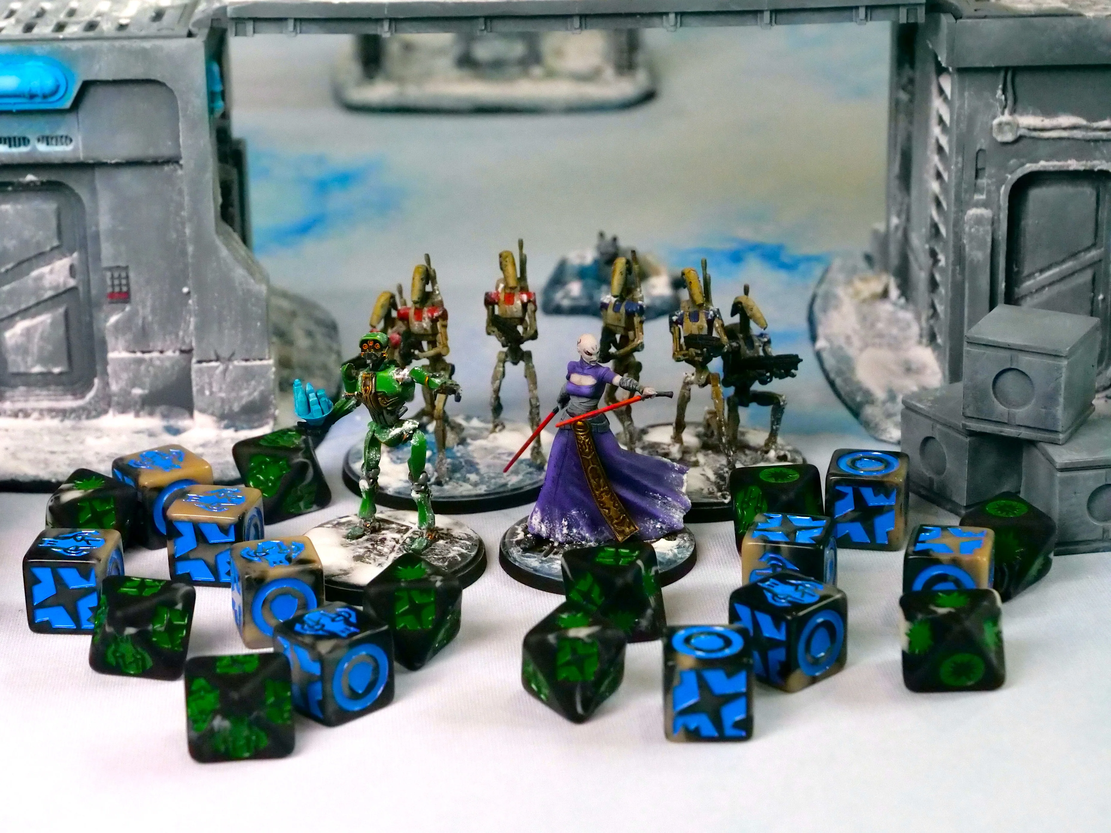 Droid General (Dark) Galactic Skirmish Dice - Set of 20 - Image 4