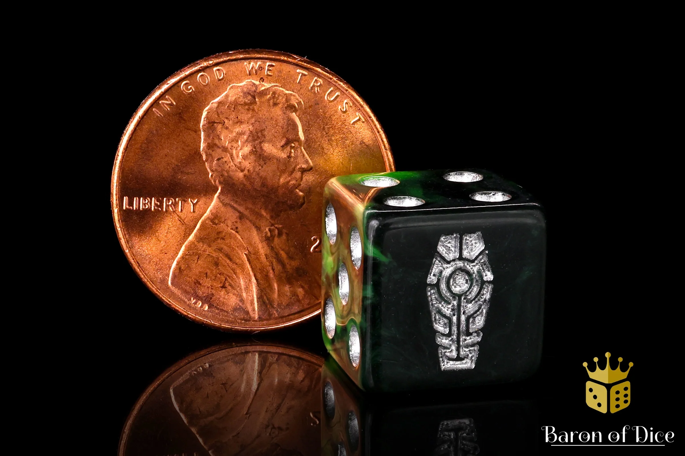 Day of the Dead Dice - Silver Coffin - Image 4