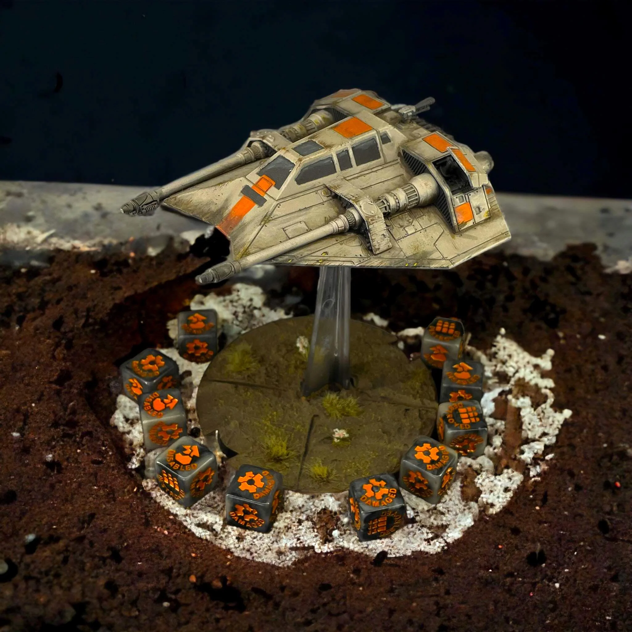 Smoke Vehicle Damage Dice - Legion Compatible - Image 2