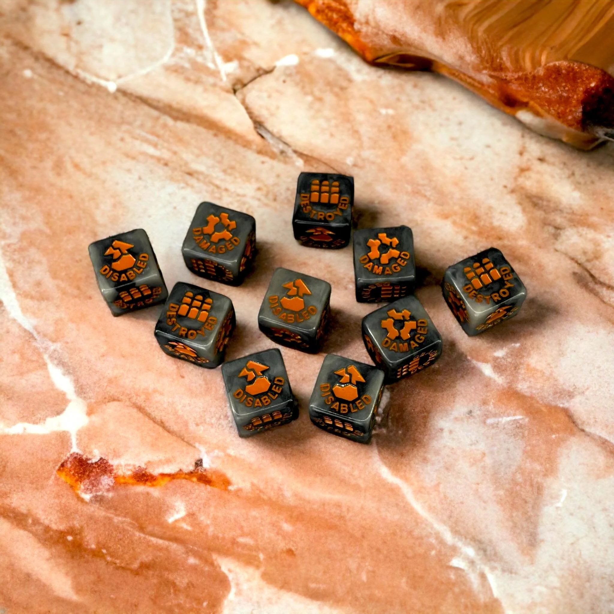 Smoke Vehicle Damage Dice - Legion Compatible - Image 7