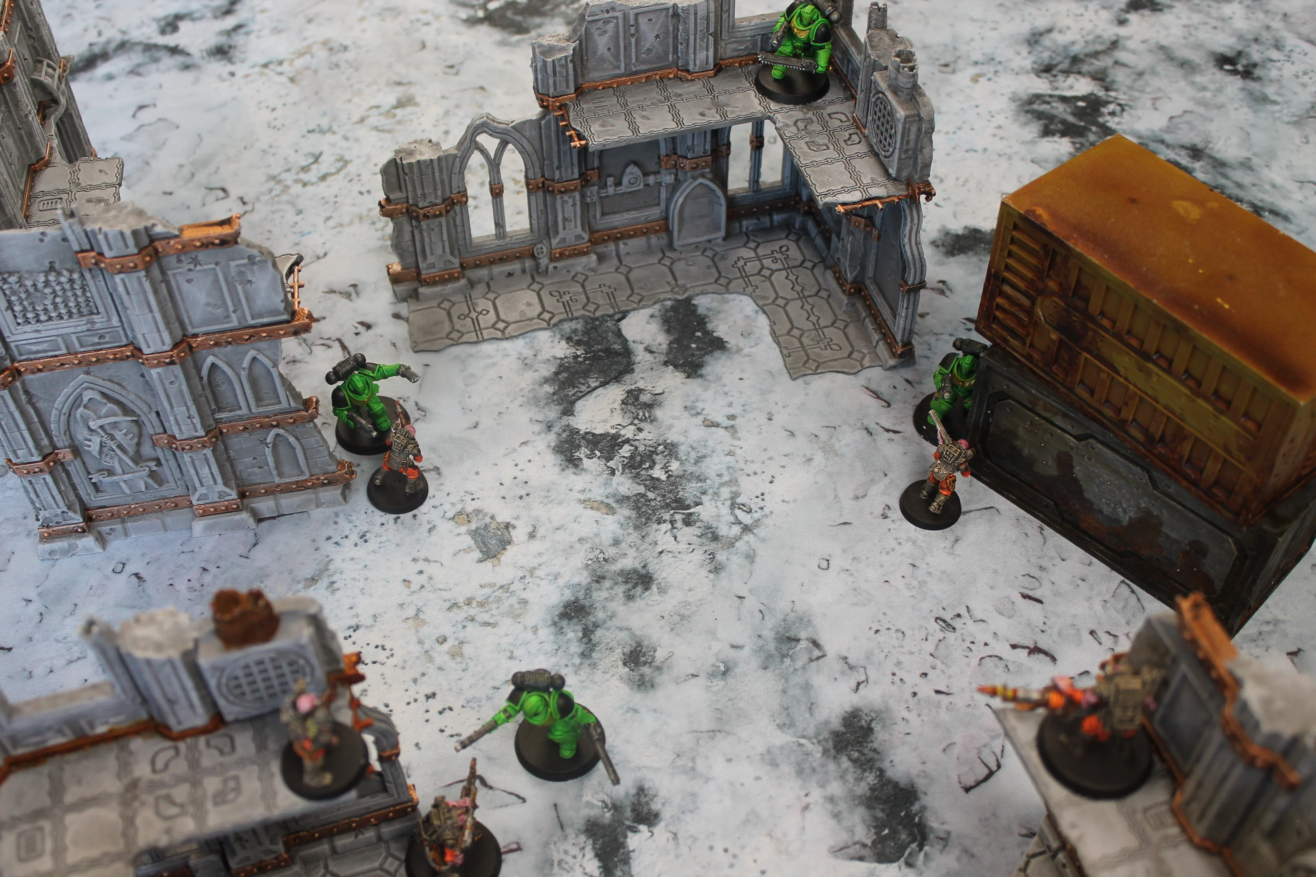 Snowy Tundra - Neoprene Battle Mat - Baron of Dice - Image 7
