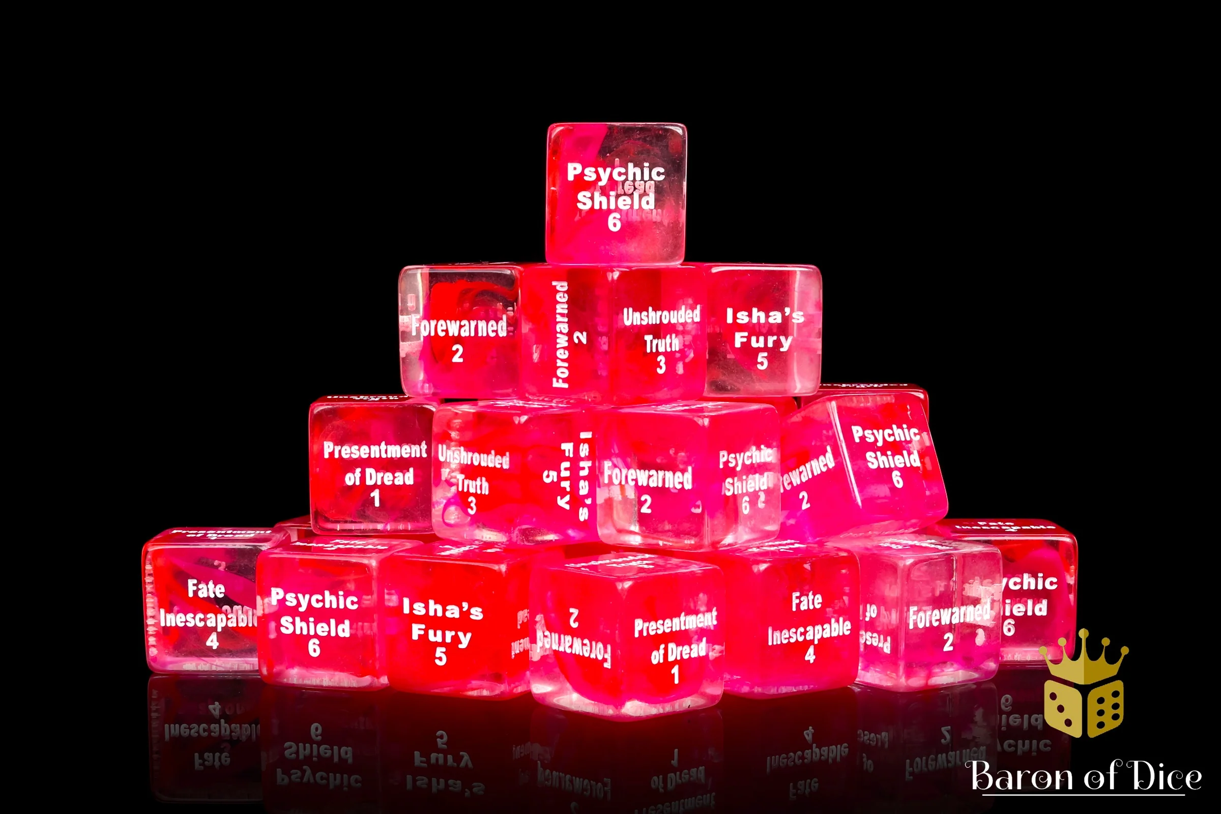 Strands of Fate Dice - 10th Edition - Red