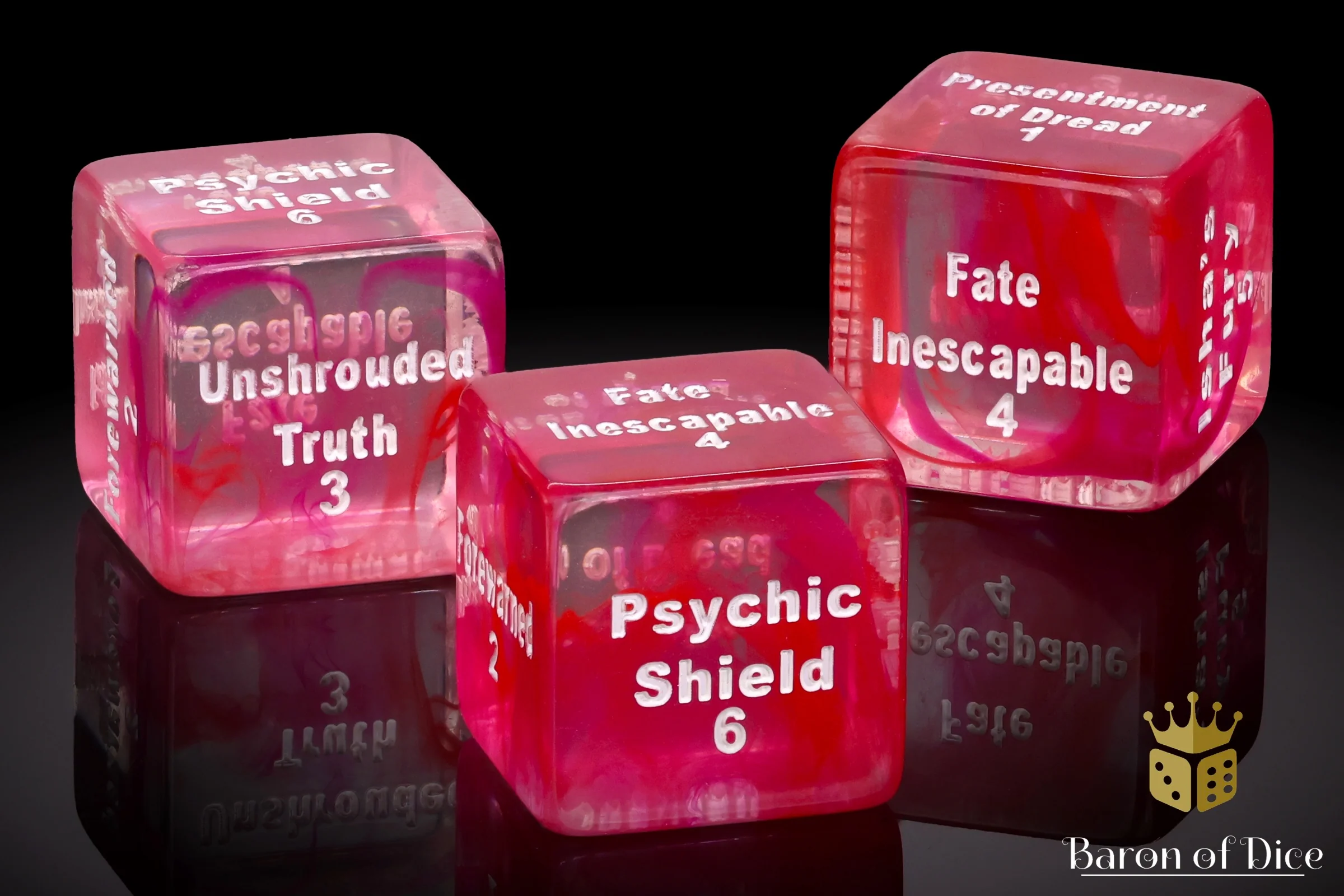 Strands of Fate Dice - 10th Edition - Red - Image 2