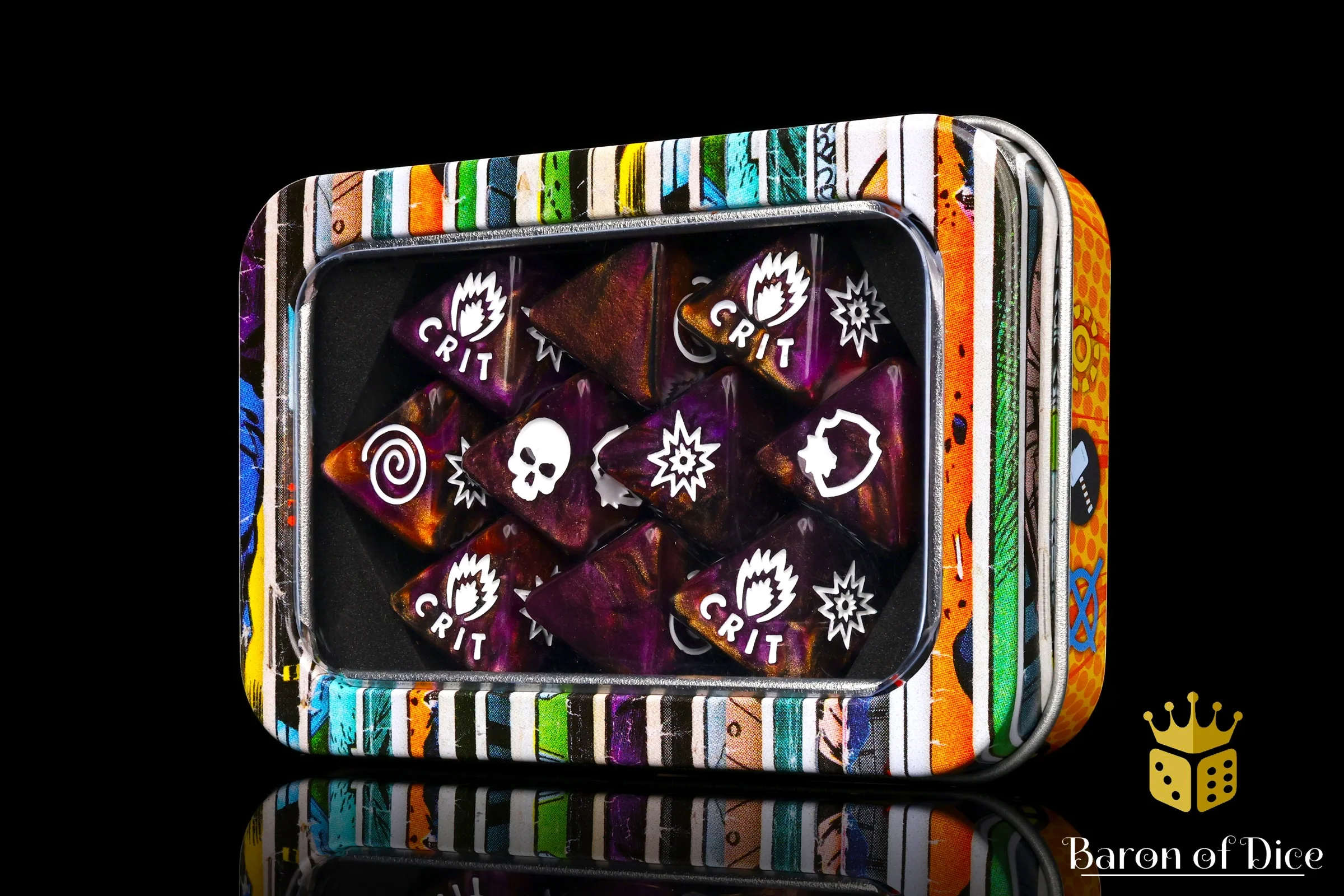 Sunburst D8 Dice Set - Image 3
