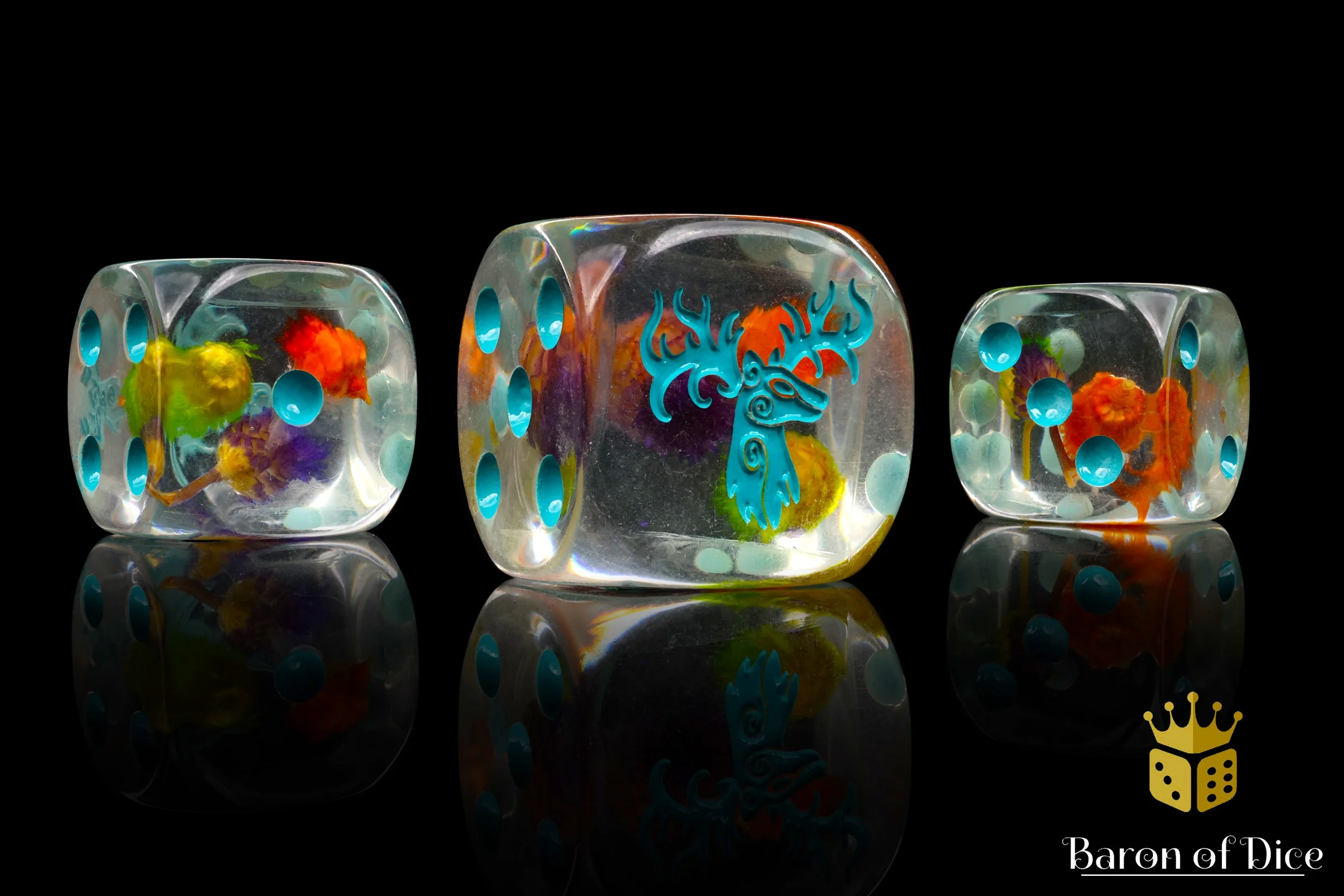 Forest Stag Dice - Flower Buds - Image 4
