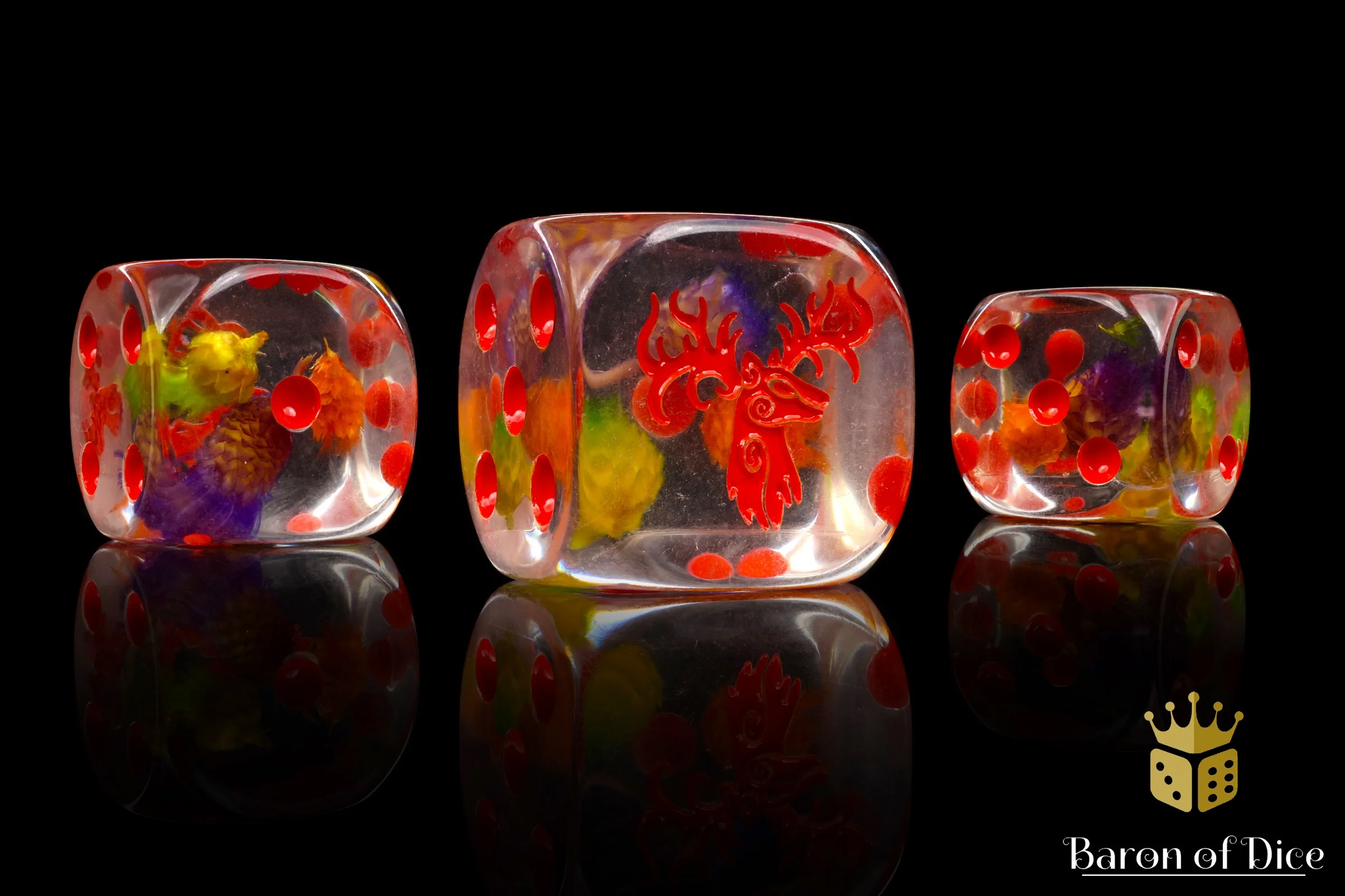 Forest Stag Dice - Flower Buds - Image 5