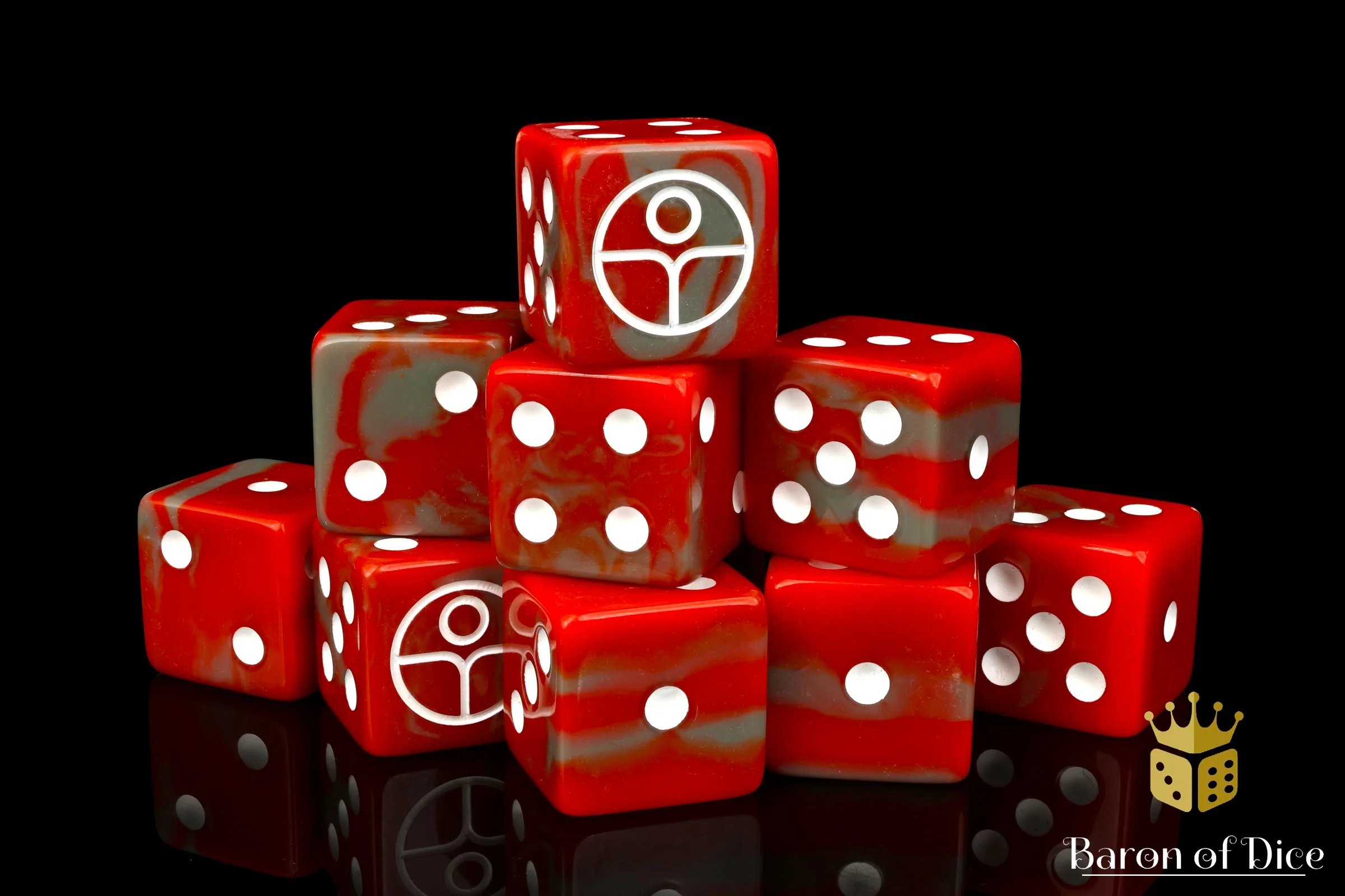 Universal Peace Dice - Red - Image 7