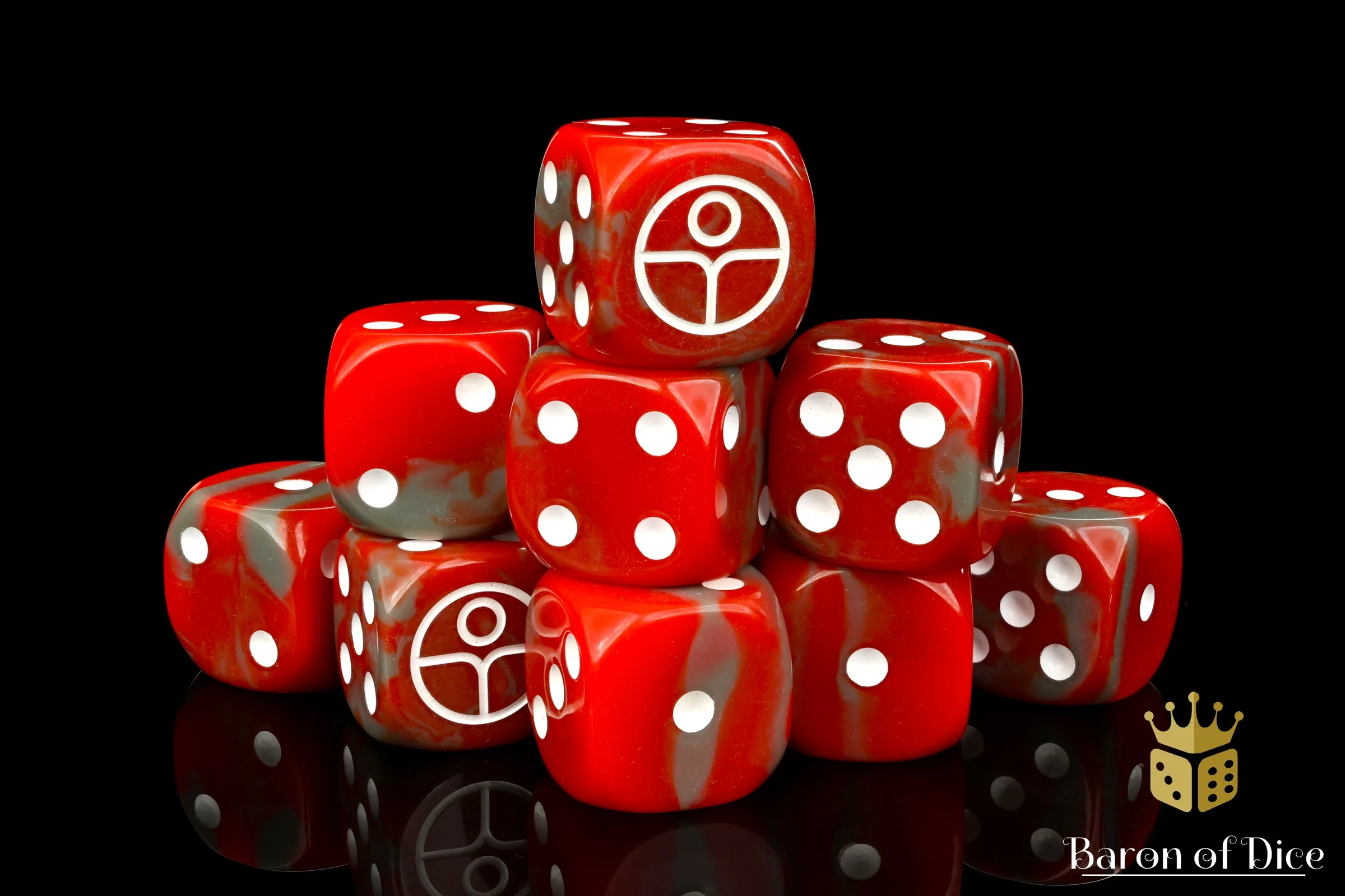 Universal Peace Dice - Red - Image 8
