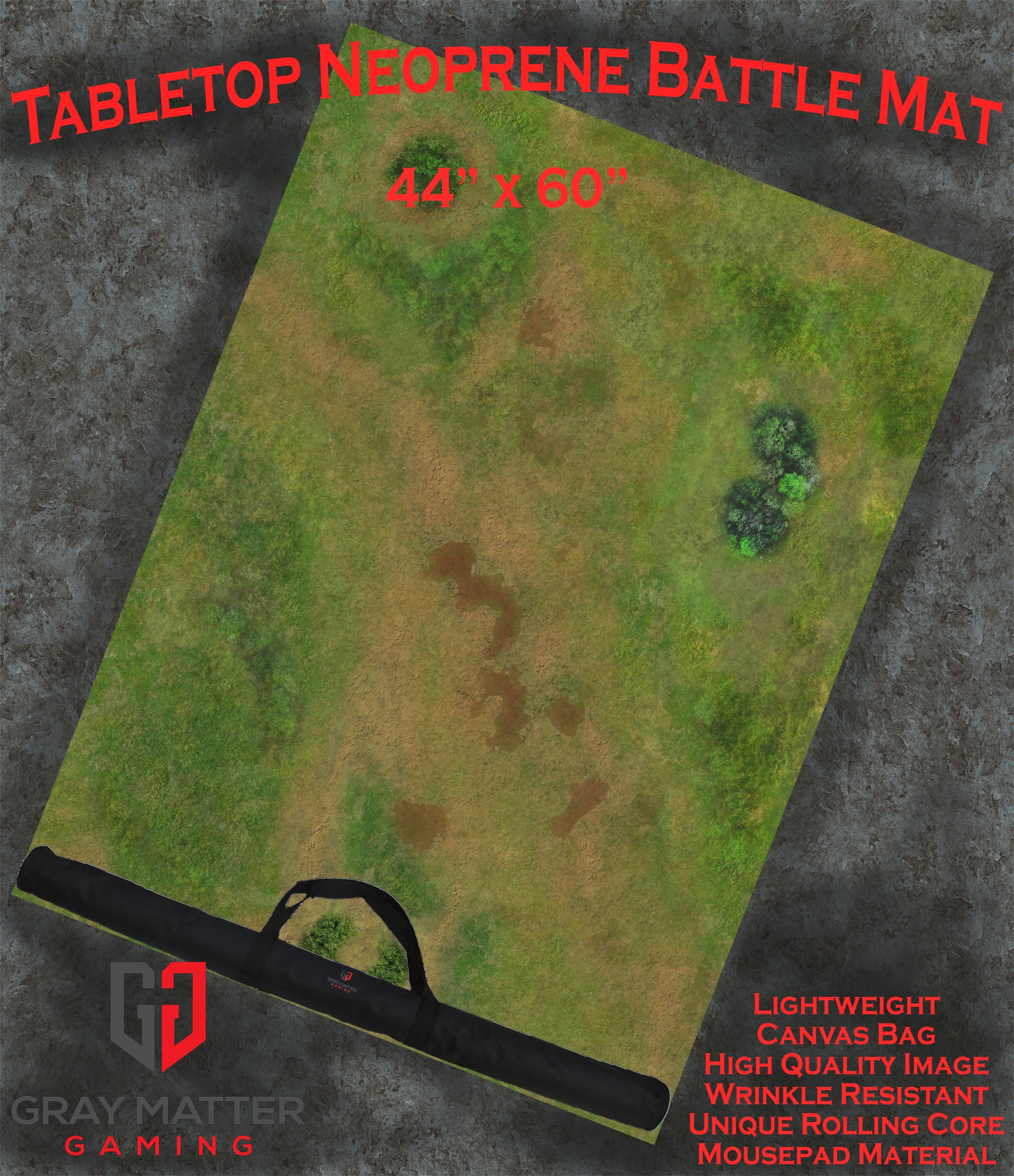 Traveler's Road - Neoprene Battle Mat - Baron of Dice