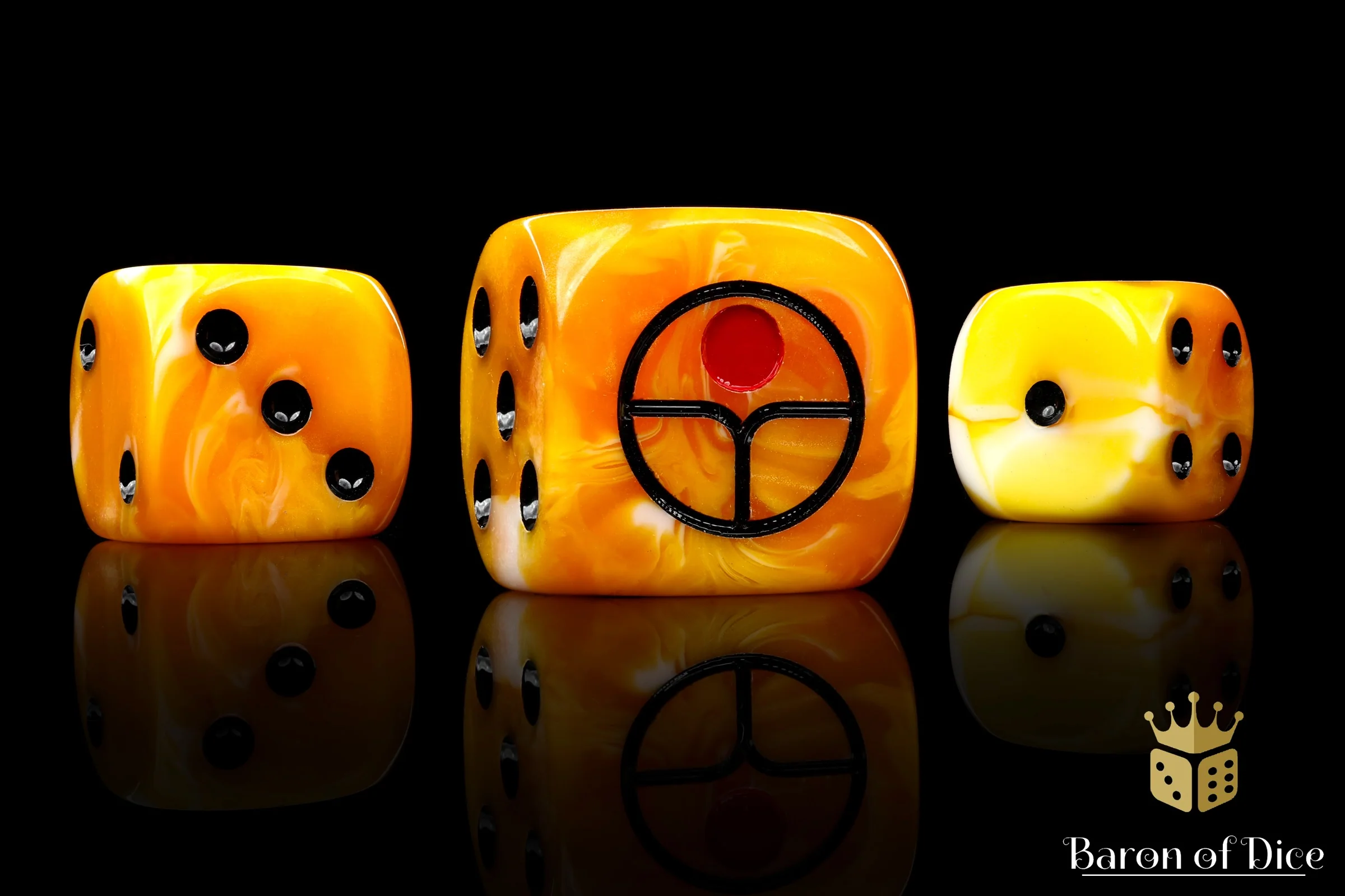 Universal Peace Dice - Ochre - Image 4