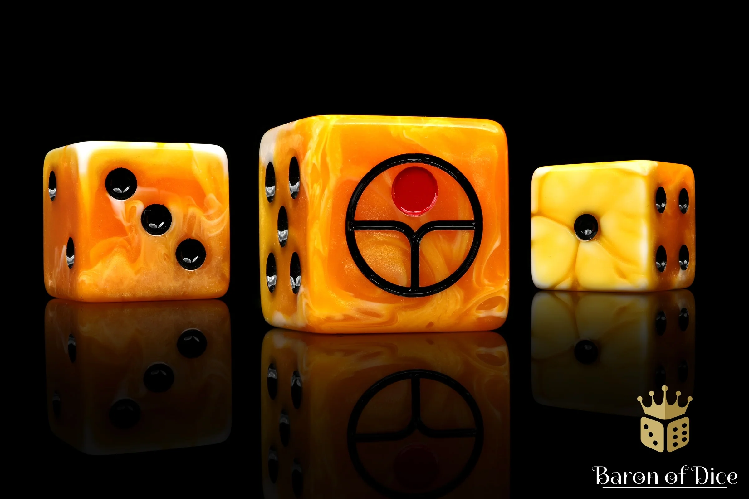 Universal Peace Dice - Ochre - Image 5