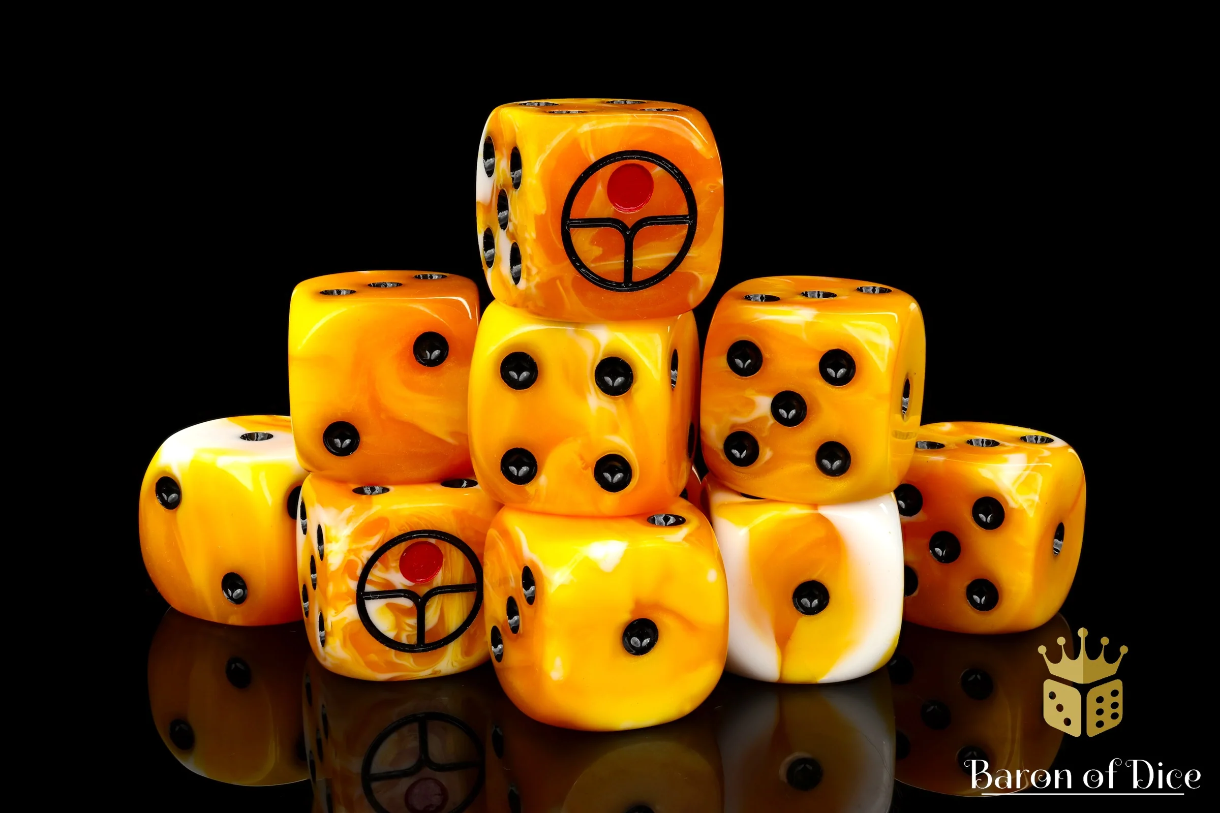 Universal Peace Dice - Ochre - Image 7