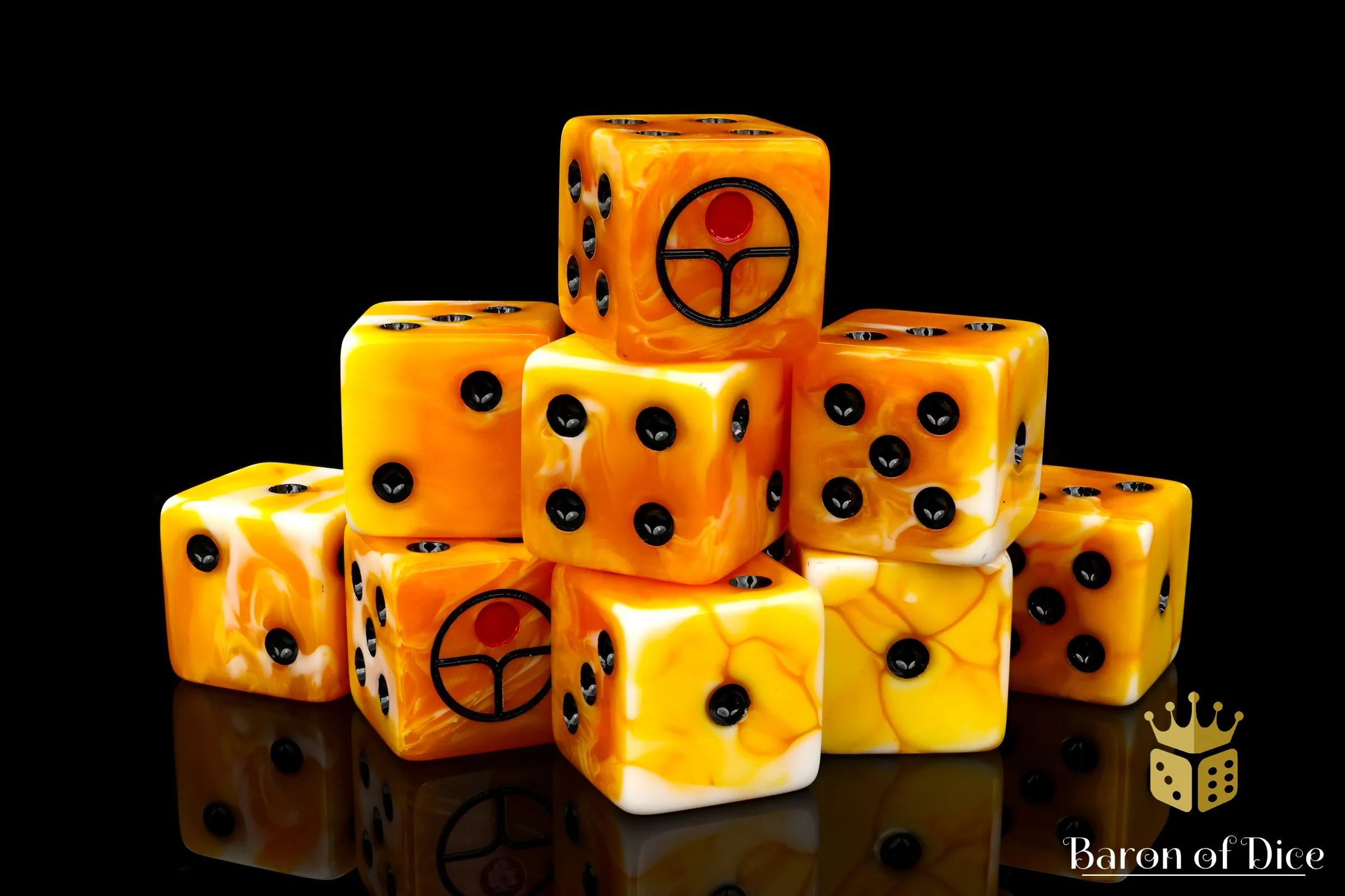 Universal Peace Dice - Ochre - Image 8