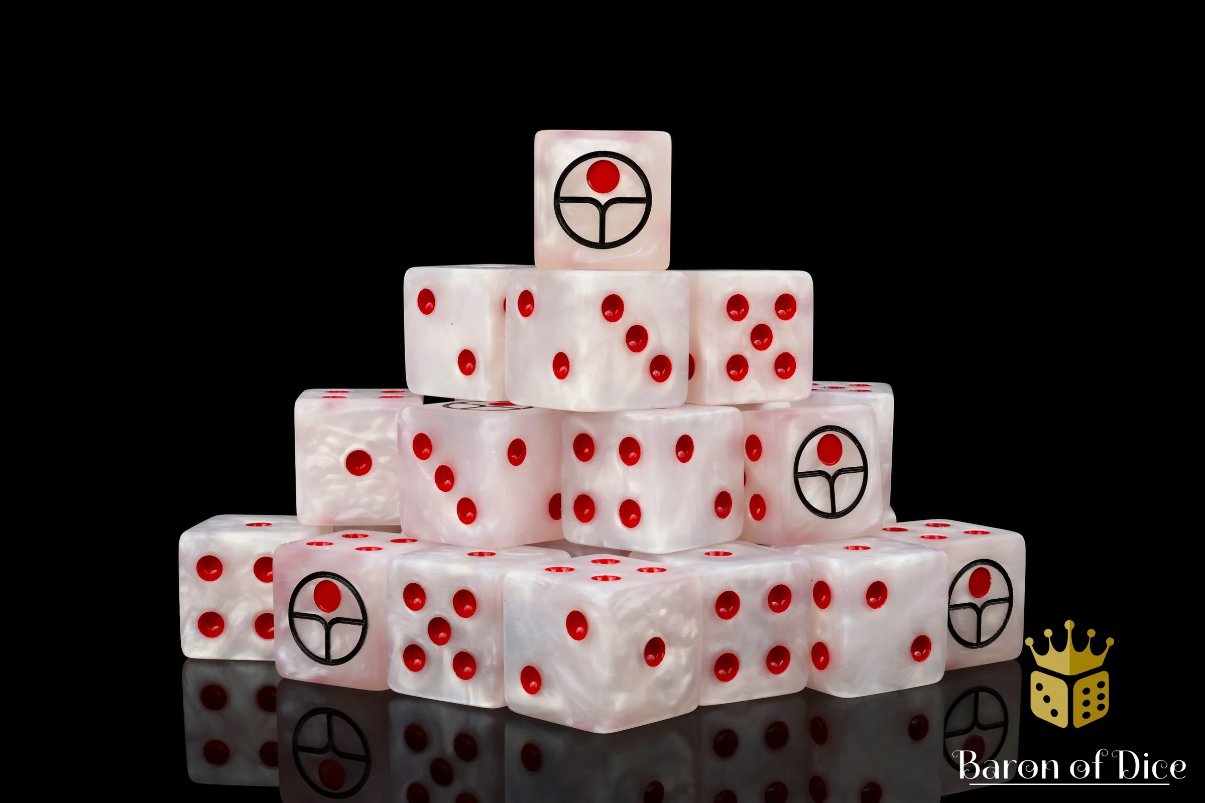 Universal Peace Dice - White - Image 2
