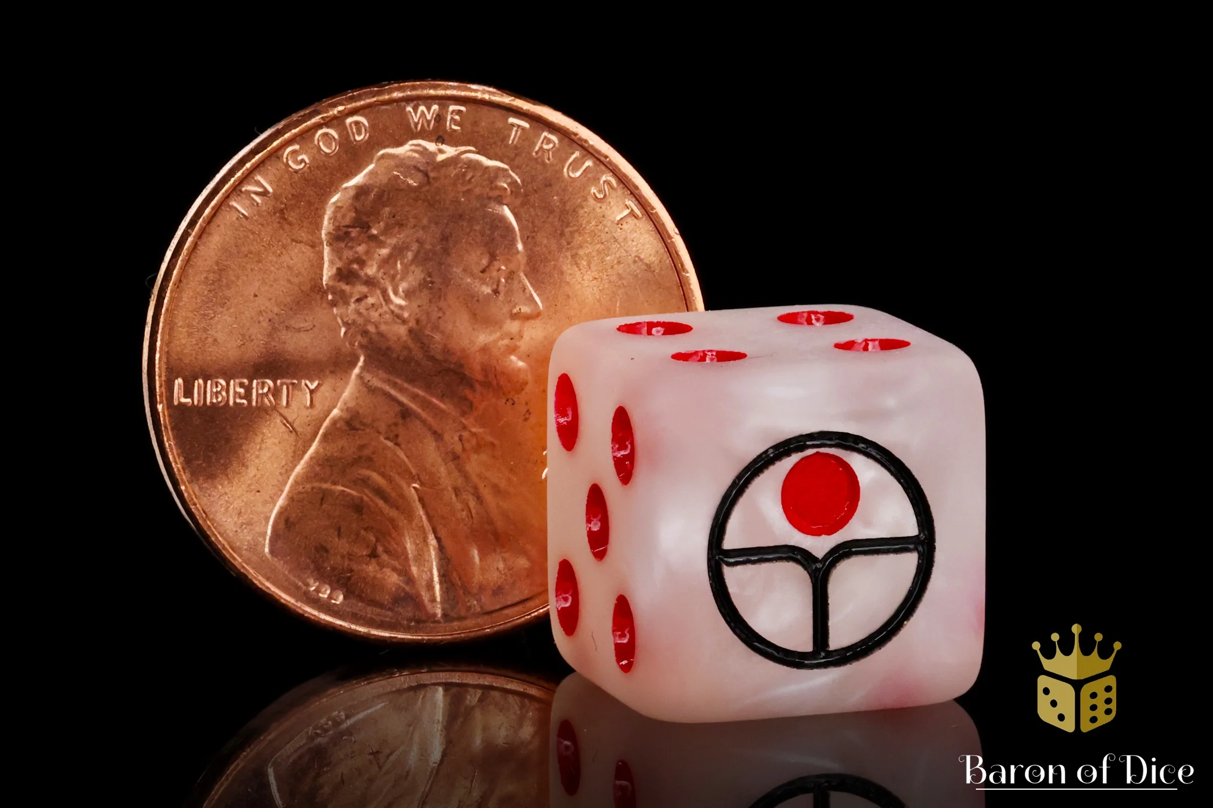 Universal Peace Dice - White - Image 3