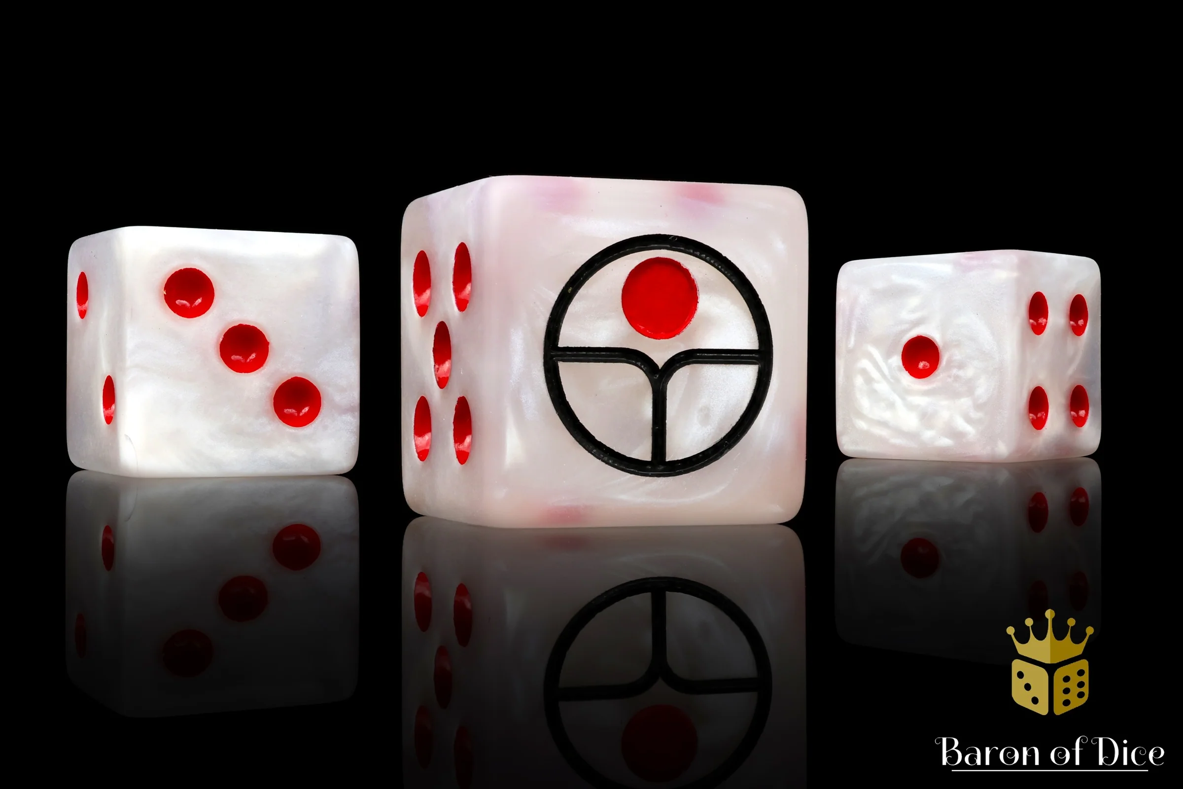Universal Peace Dice - White - Image 5