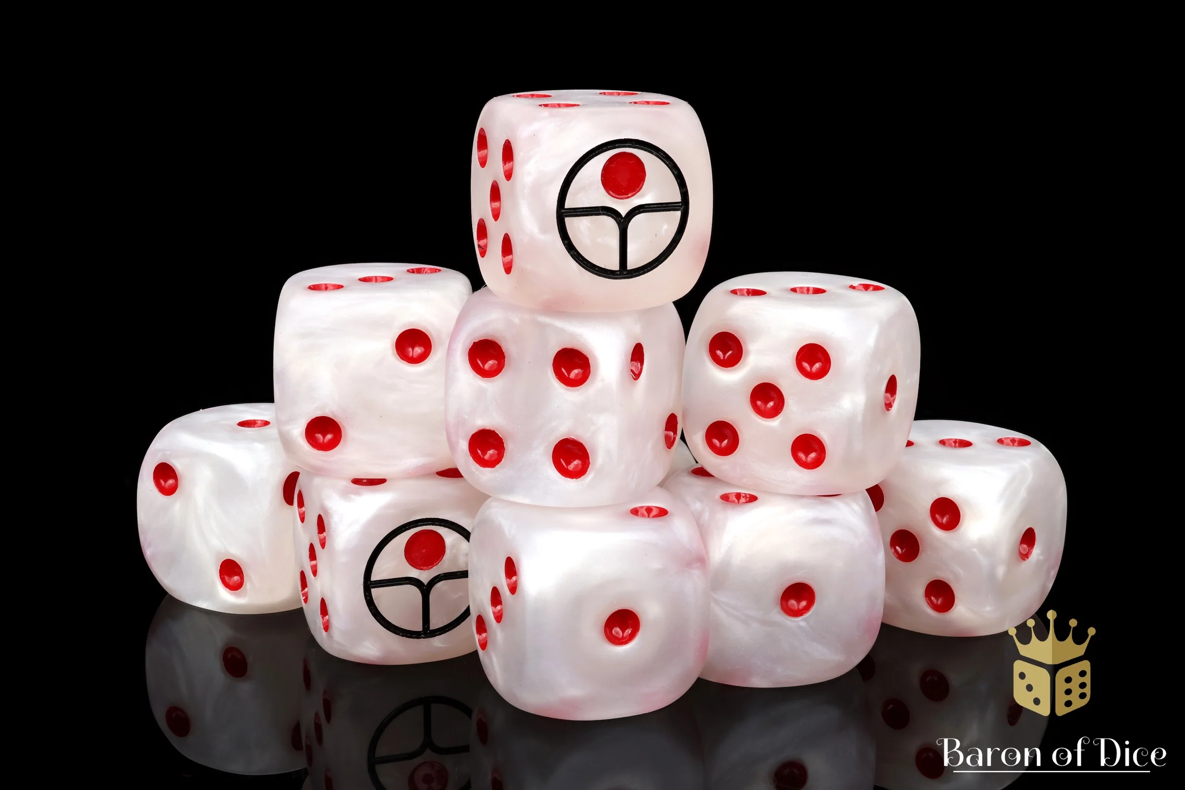 Universal Peace Dice - White - Image 8