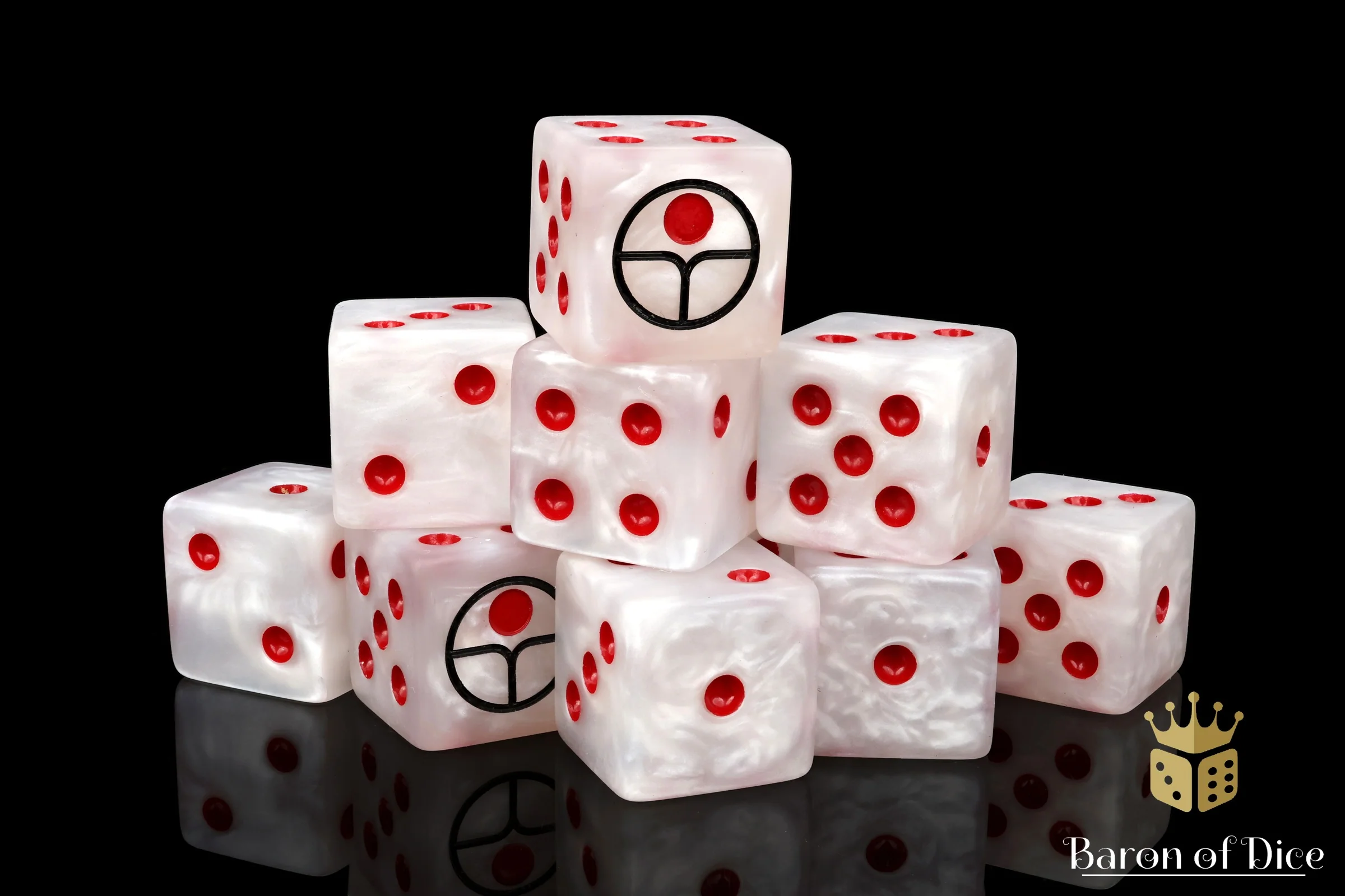 Universal Peace Dice - White - Image 9