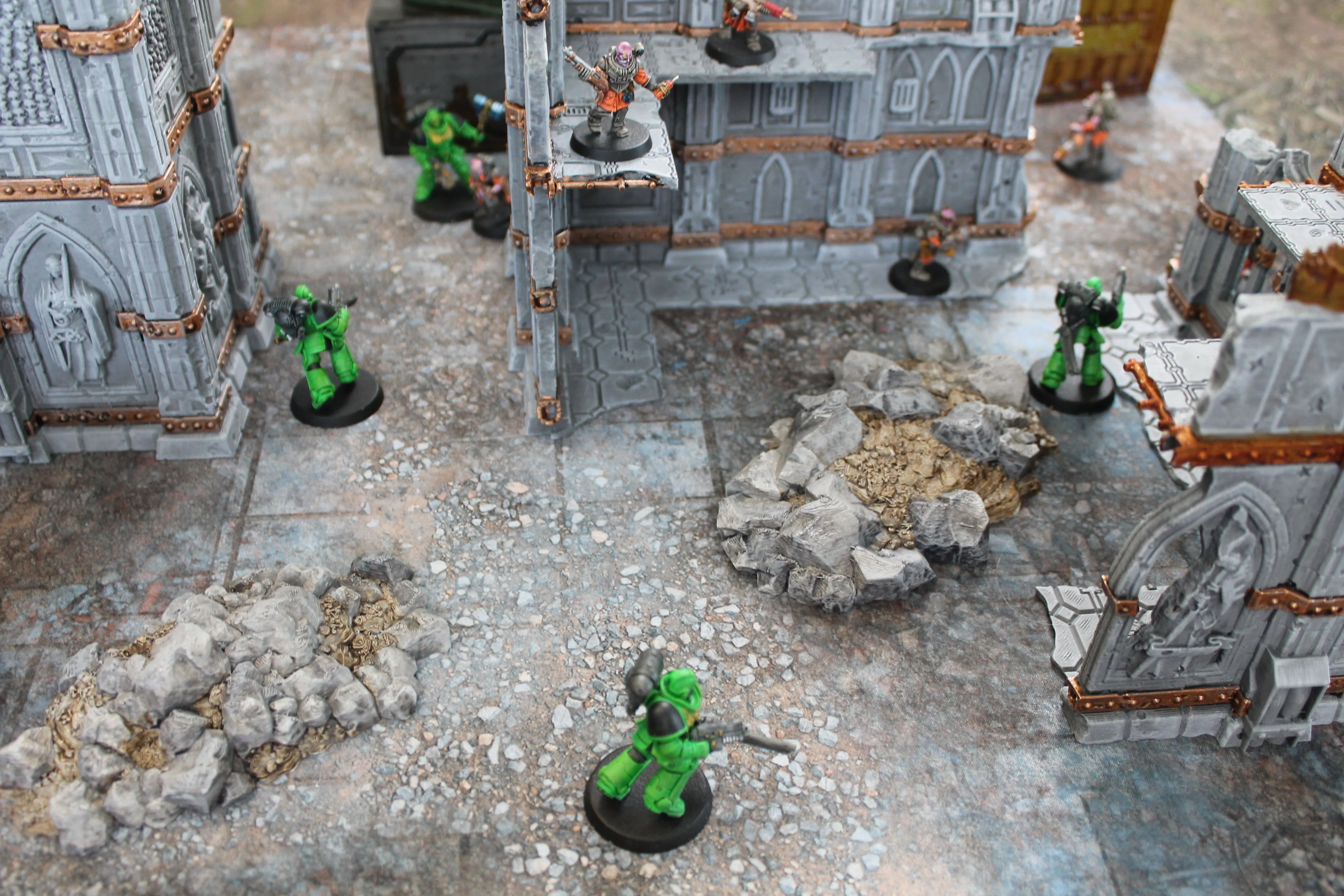 Urban Ruins - Neoprene Battle Mat - Baron of Dice - Image 10