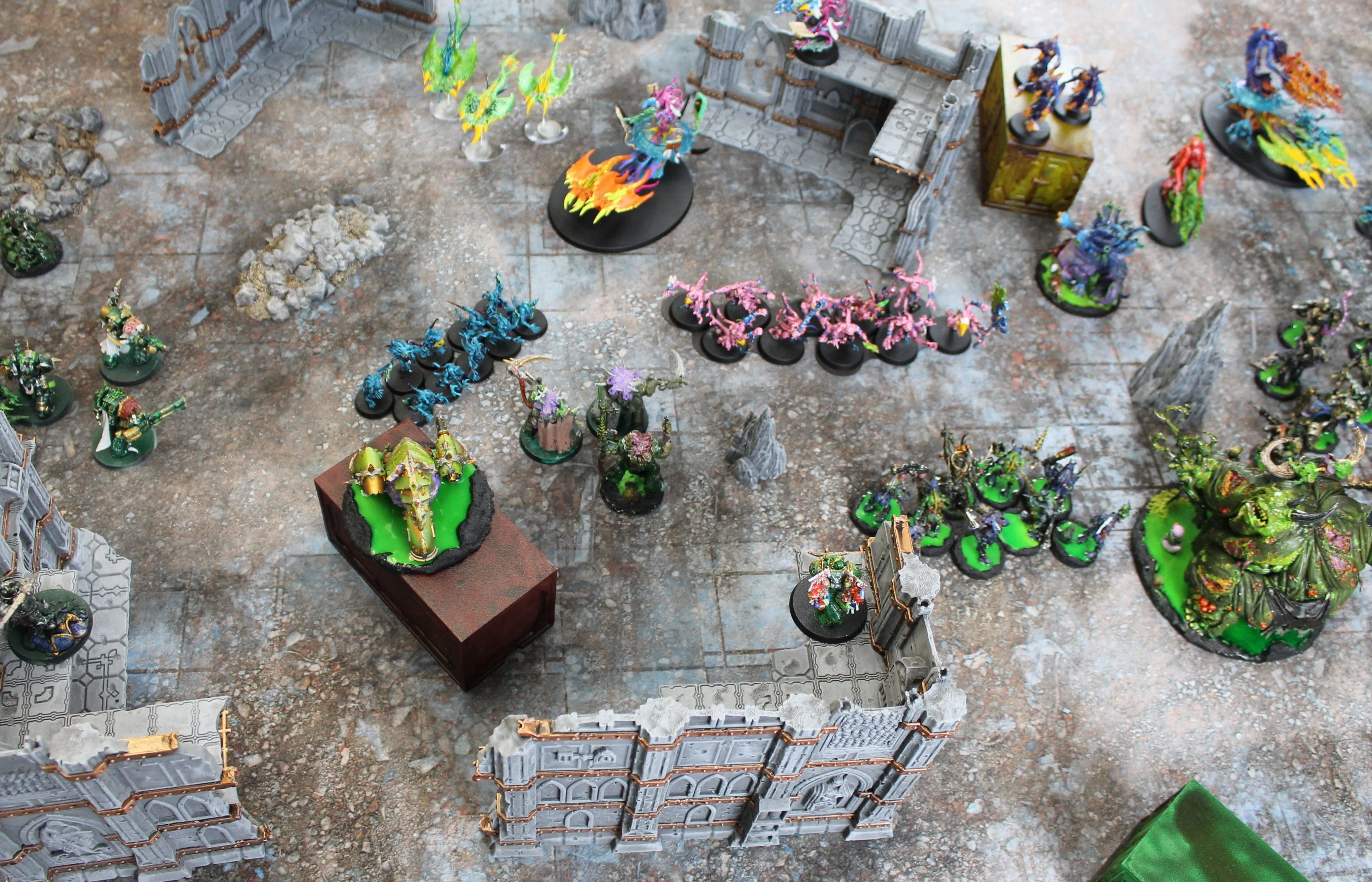 Urban Ruins - Neoprene Battle Mat - Baron of Dice - Image 2