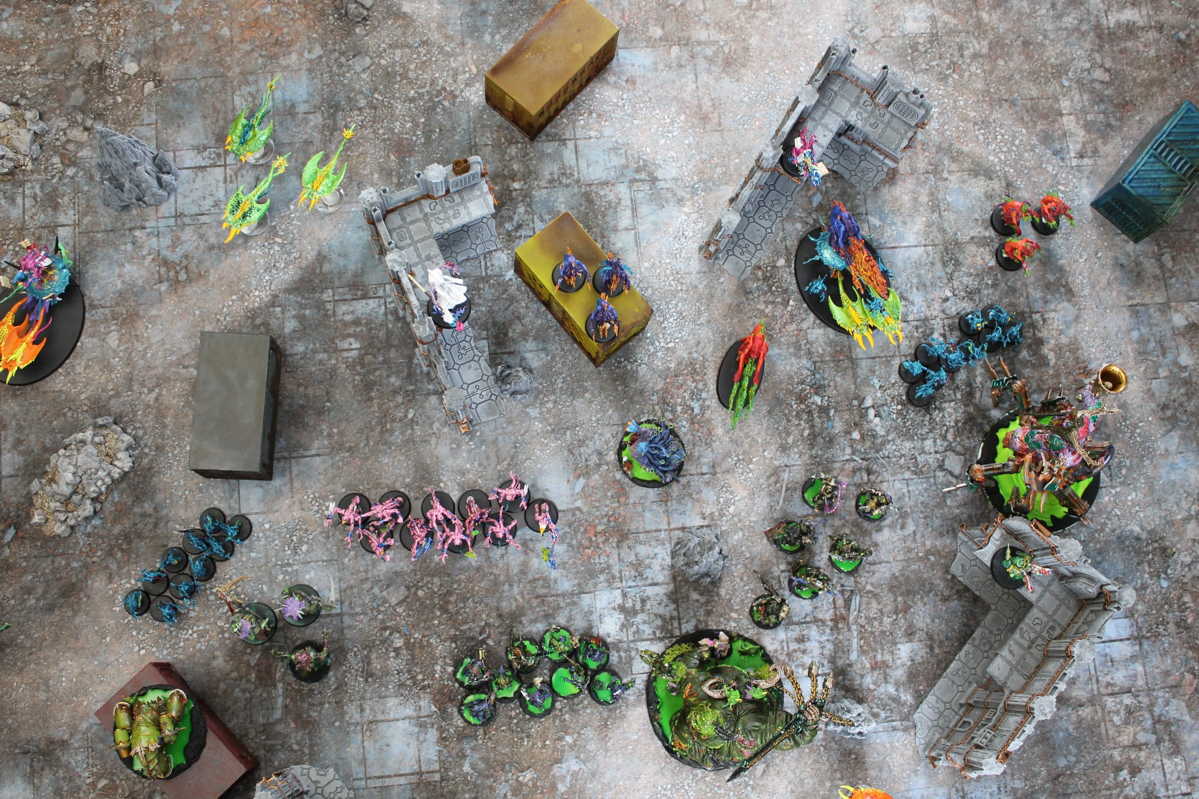 Urban Ruins - Neoprene Battle Mat - Baron of Dice - Image 3
