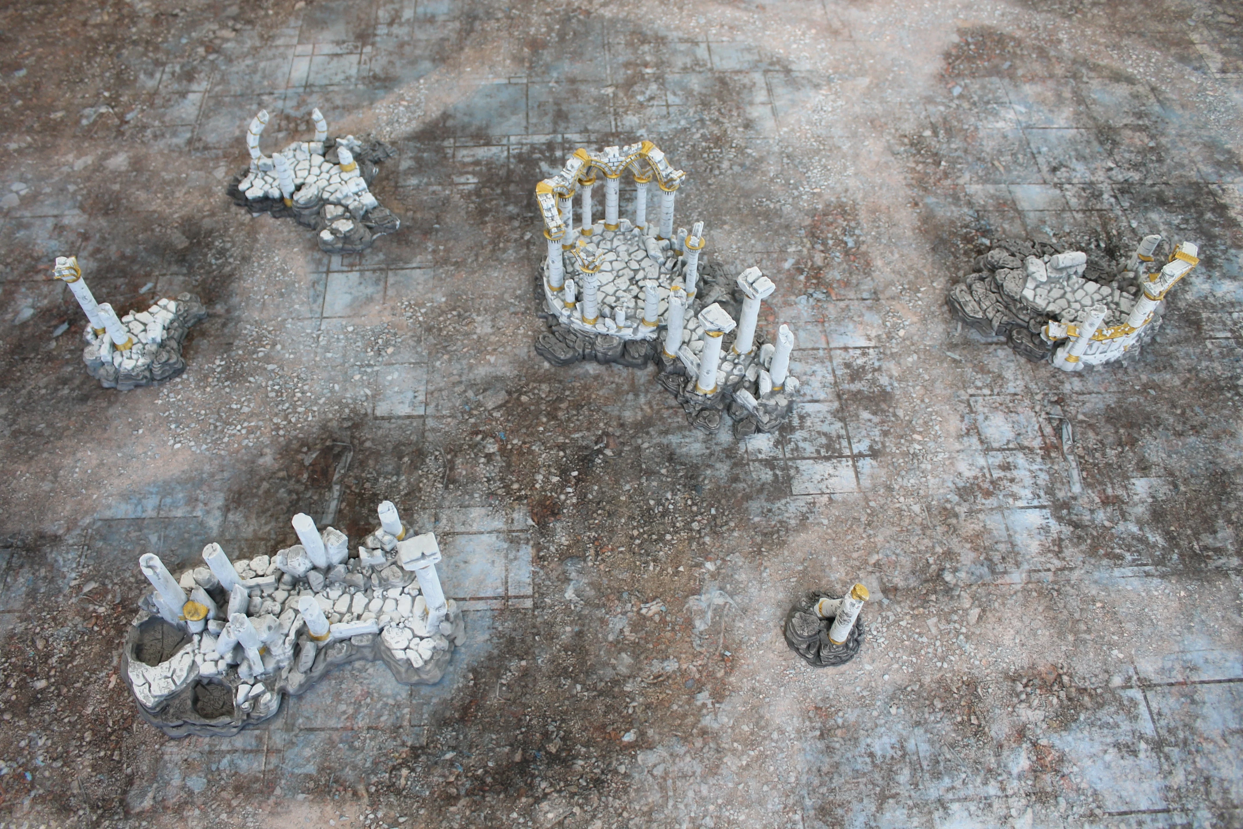 Urban Ruins - Neoprene Battle Mat - Baron of Dice - Image 6