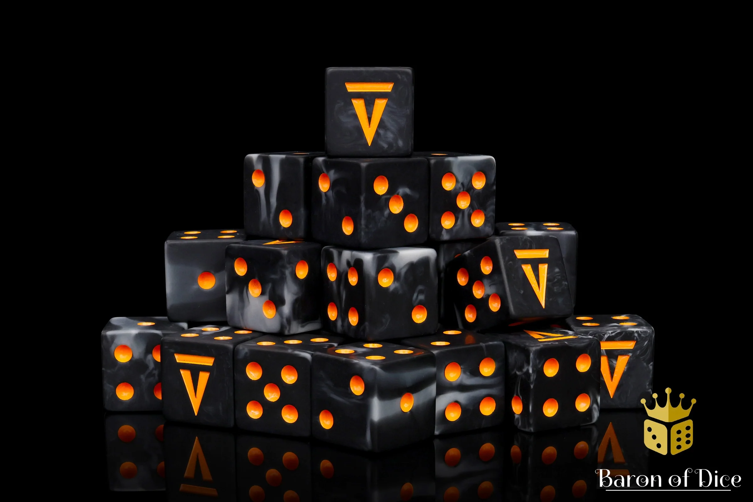 Vanguard Tactics Official Dice | Black