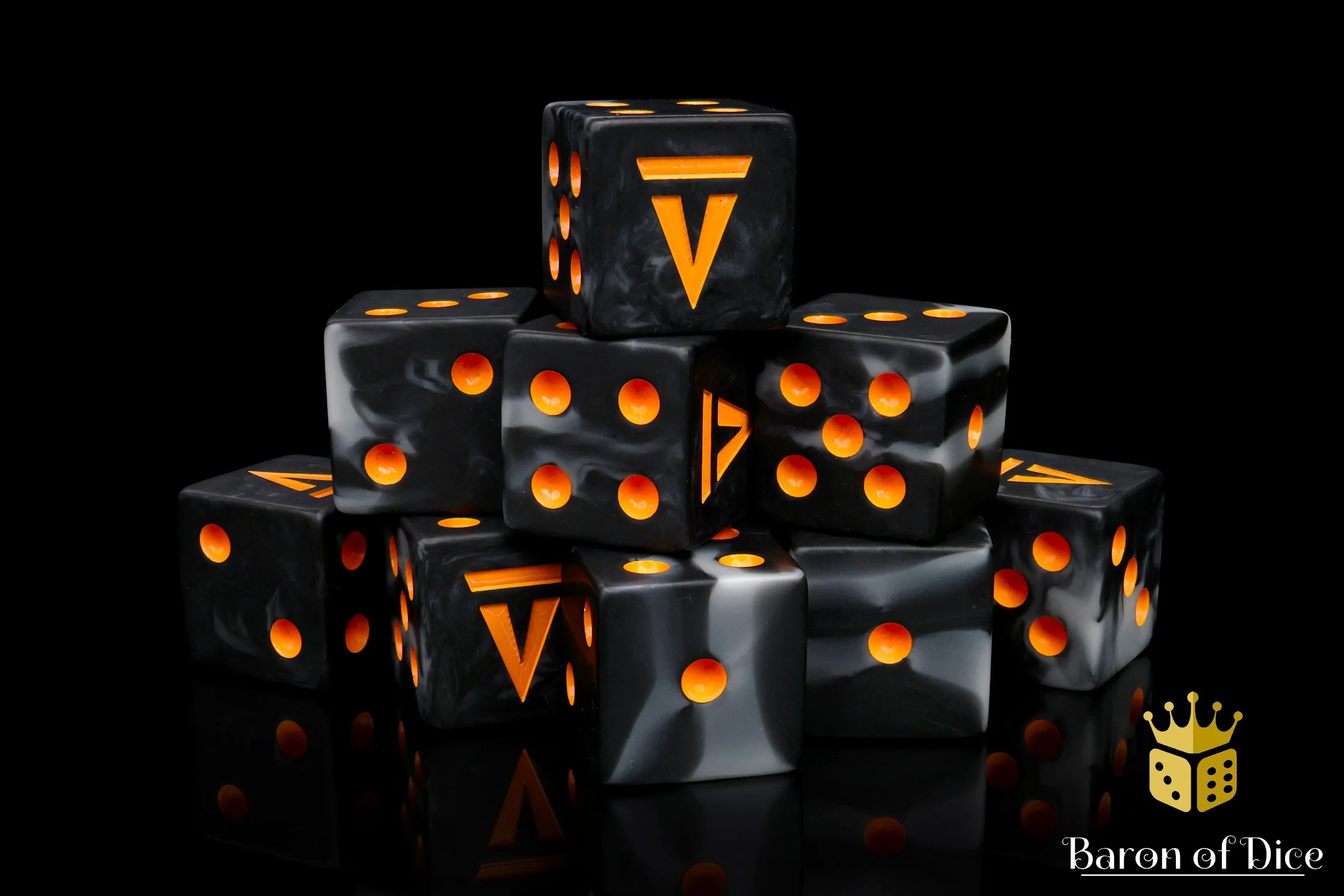 Vanguard Tactics Official Dice | Black - Image 4