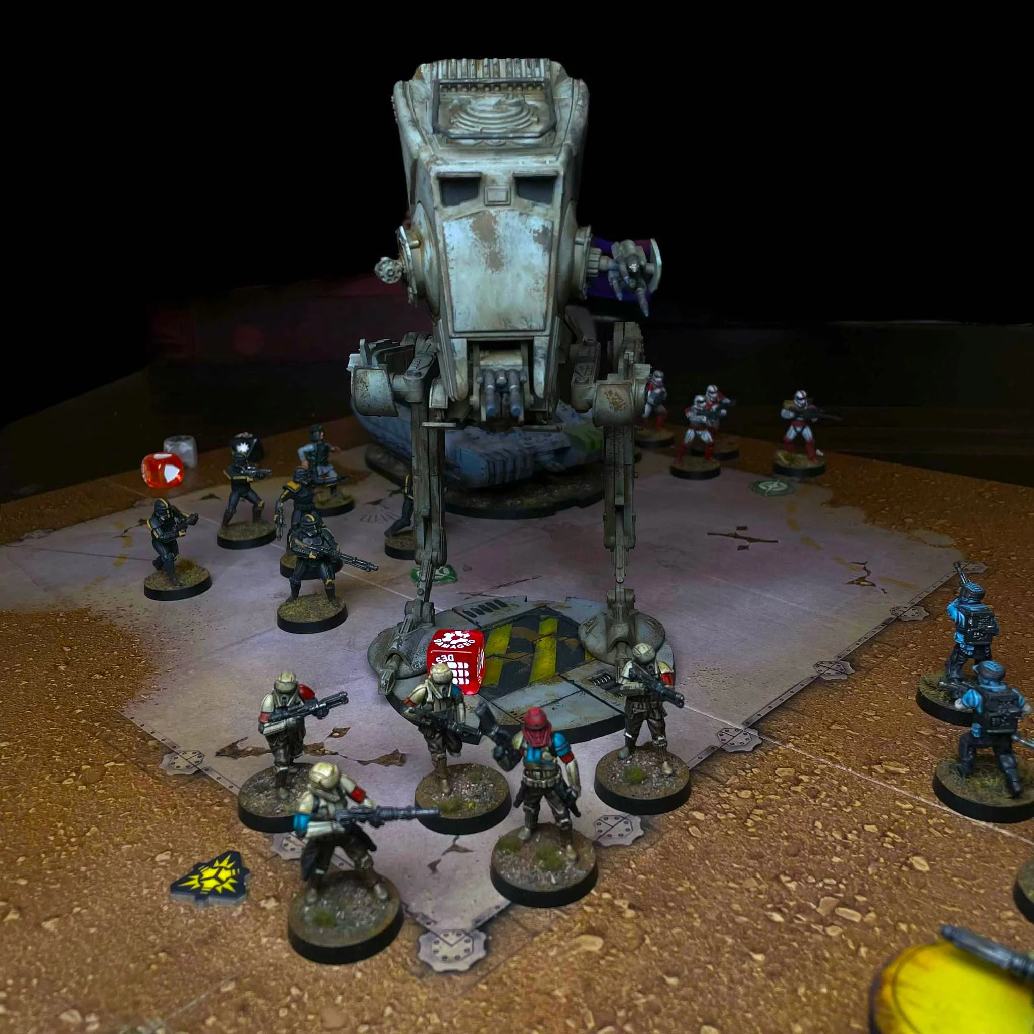 Red Vehicle Damage Dice - Legion Compatible - Image 3