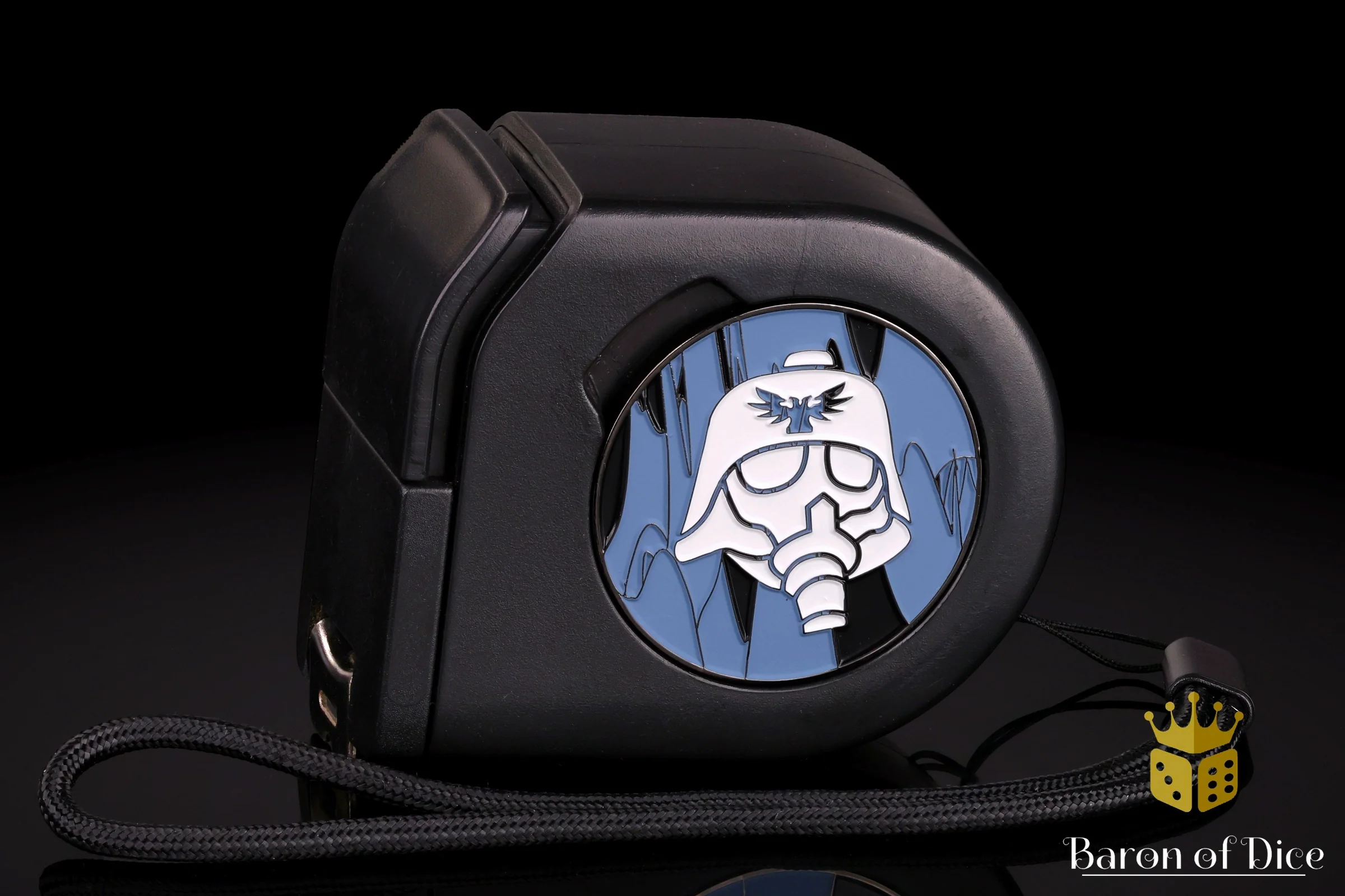 Wargaming Tape Measure | Baron's Coin™ Compatible | Helmet