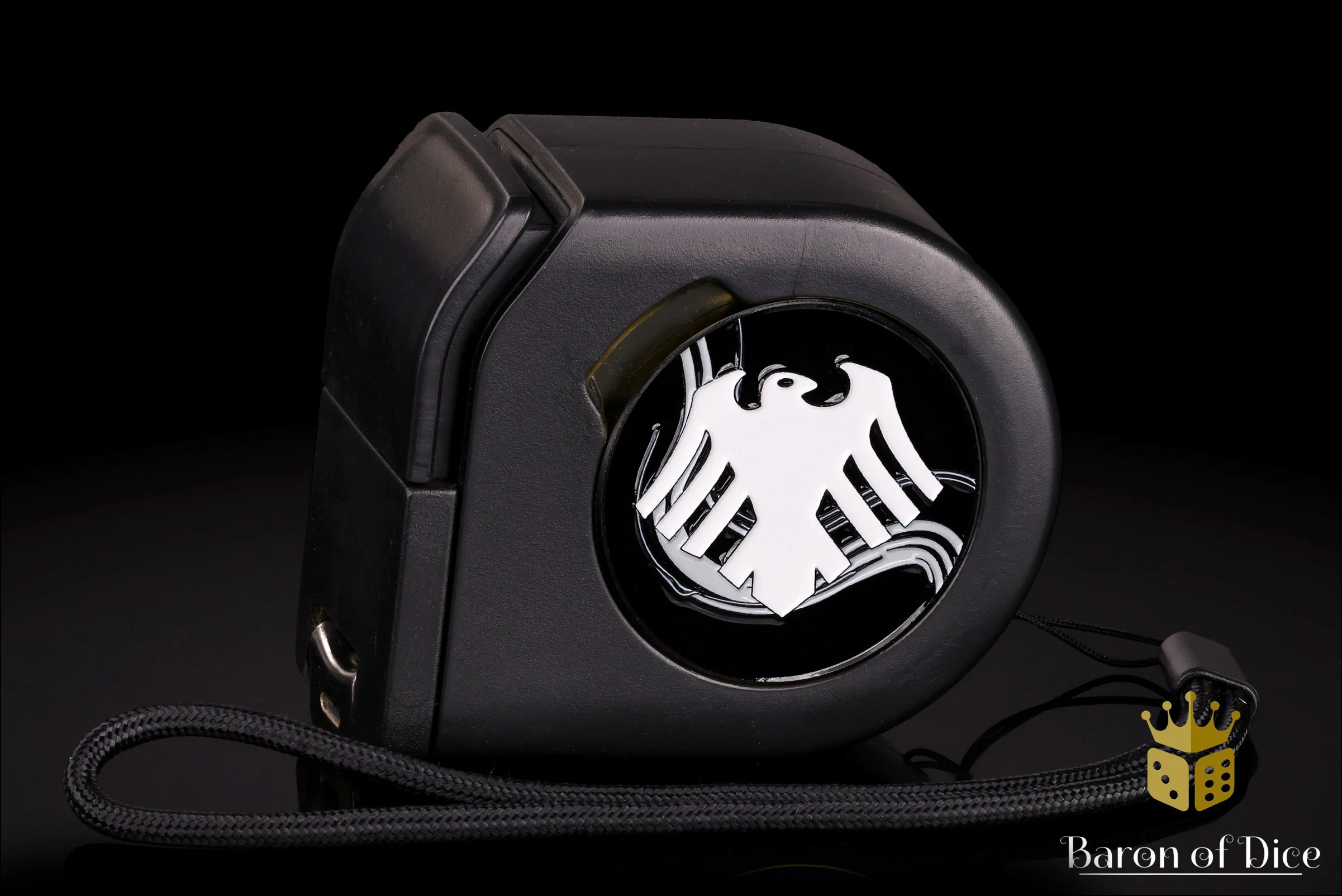 Wargaming Tape Measure | Baron's Coin™ Compatible | Raven