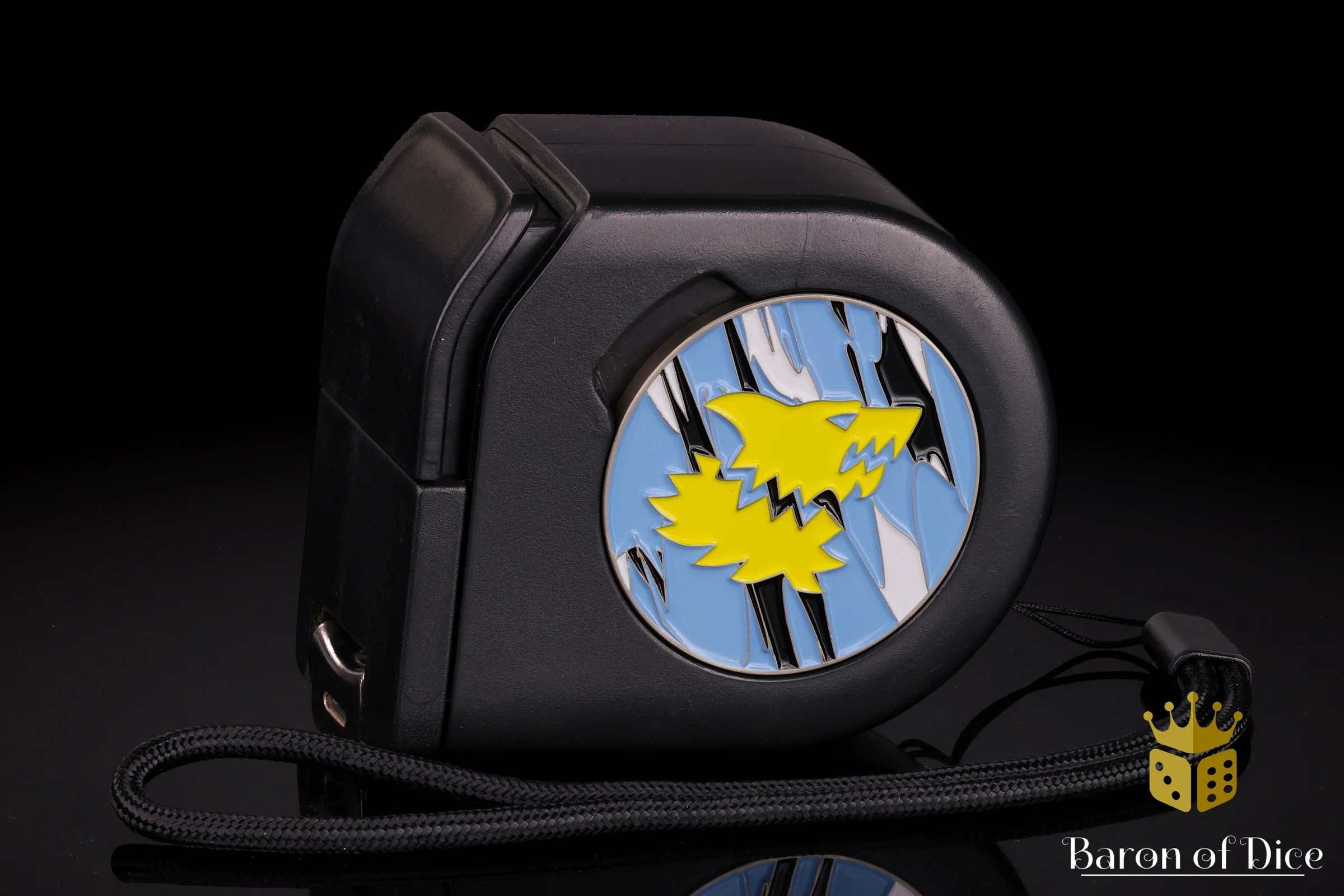 Wargaming Tape Measure | Baron's Coin™ Compatible | Snow Wolf