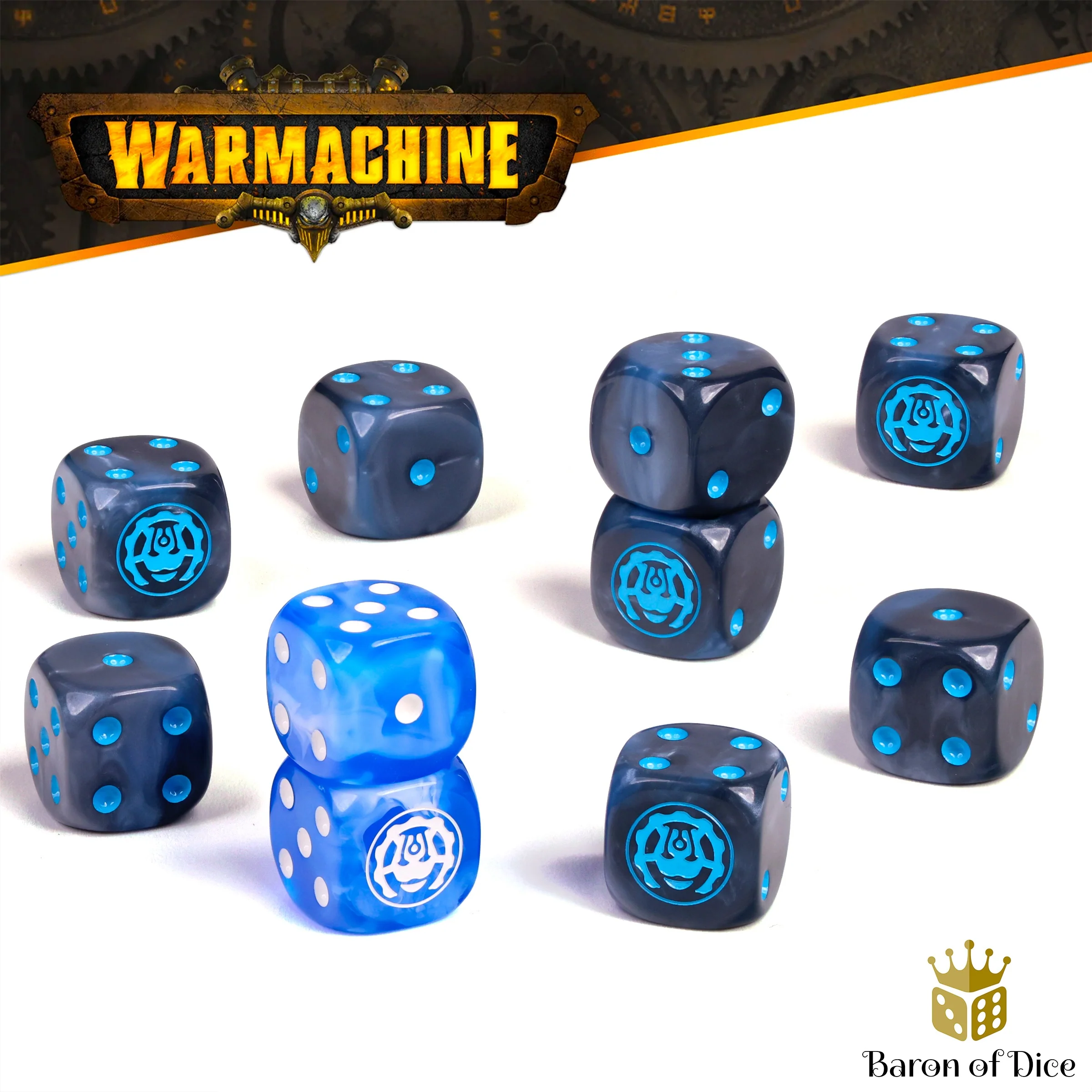 Warmachine: Convergence of Cyriss Official Dice Set - Image 2