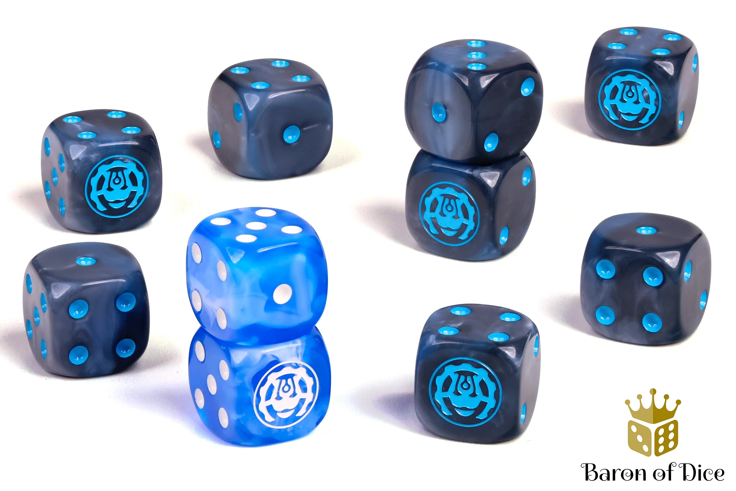 Warmachine: Convergence of Cyriss Official Dice Set - Image 3
