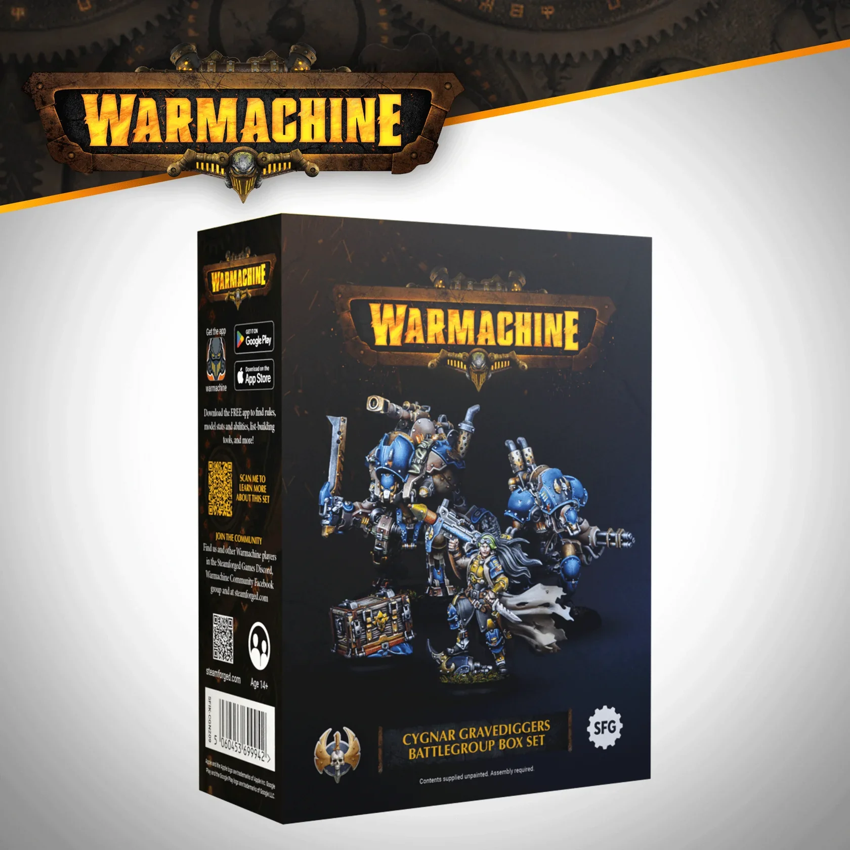 Warmachine: Cygnar Gravediggers Battlegroup Box - Image 2
