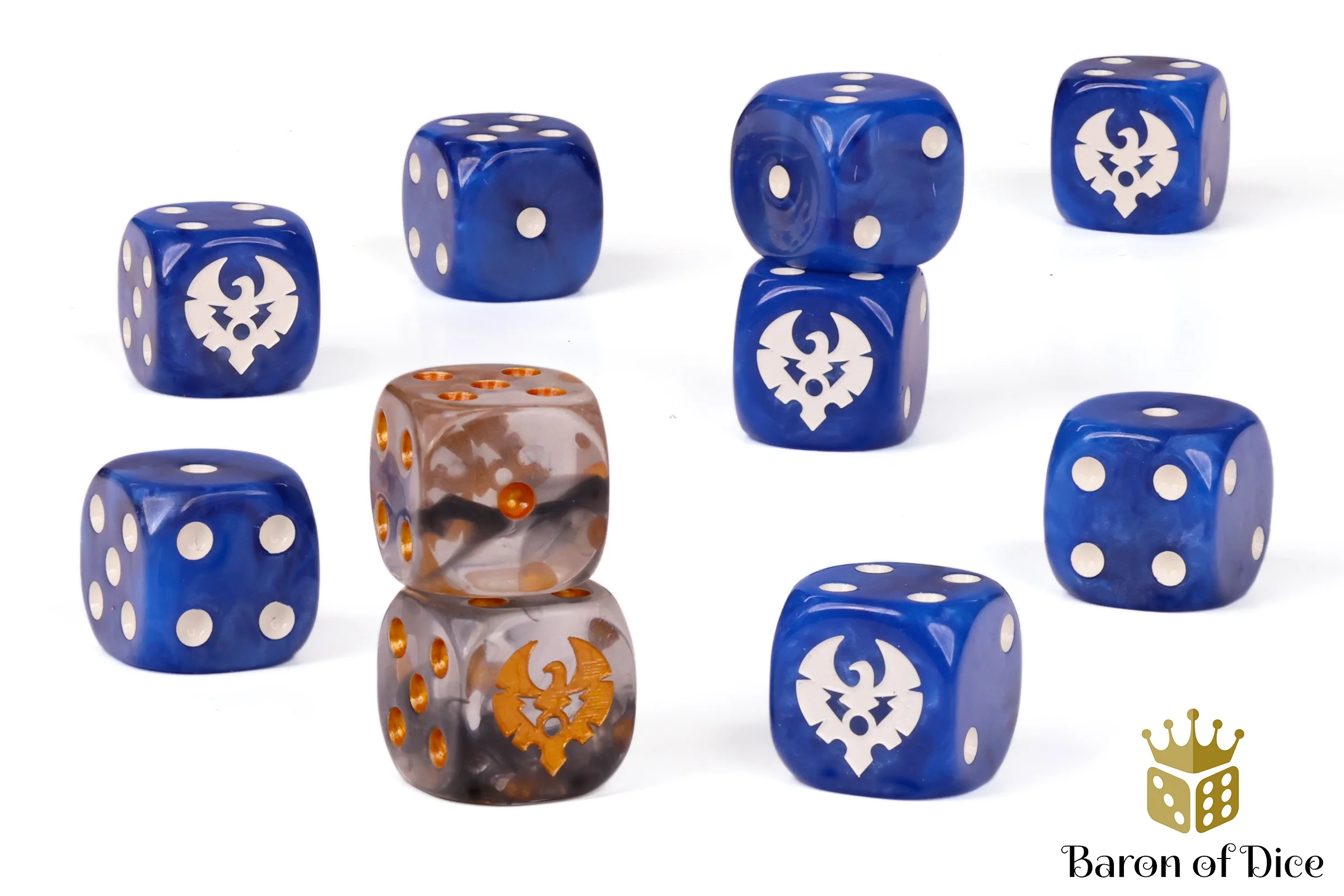 Warmachine: Cygnar Storm Legion Official Dice Set - Image 3
