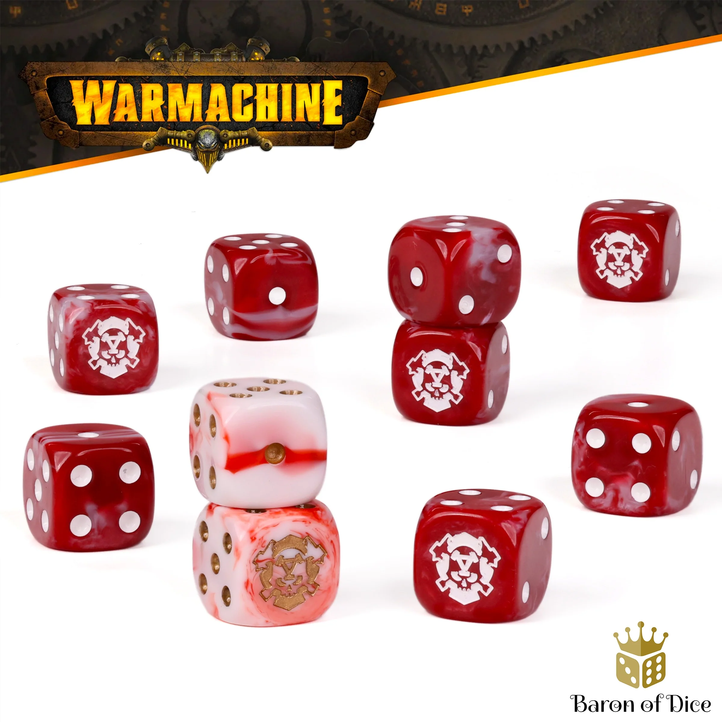 Warmachine: Khador, Annihilators Official Dice Set - Image 2