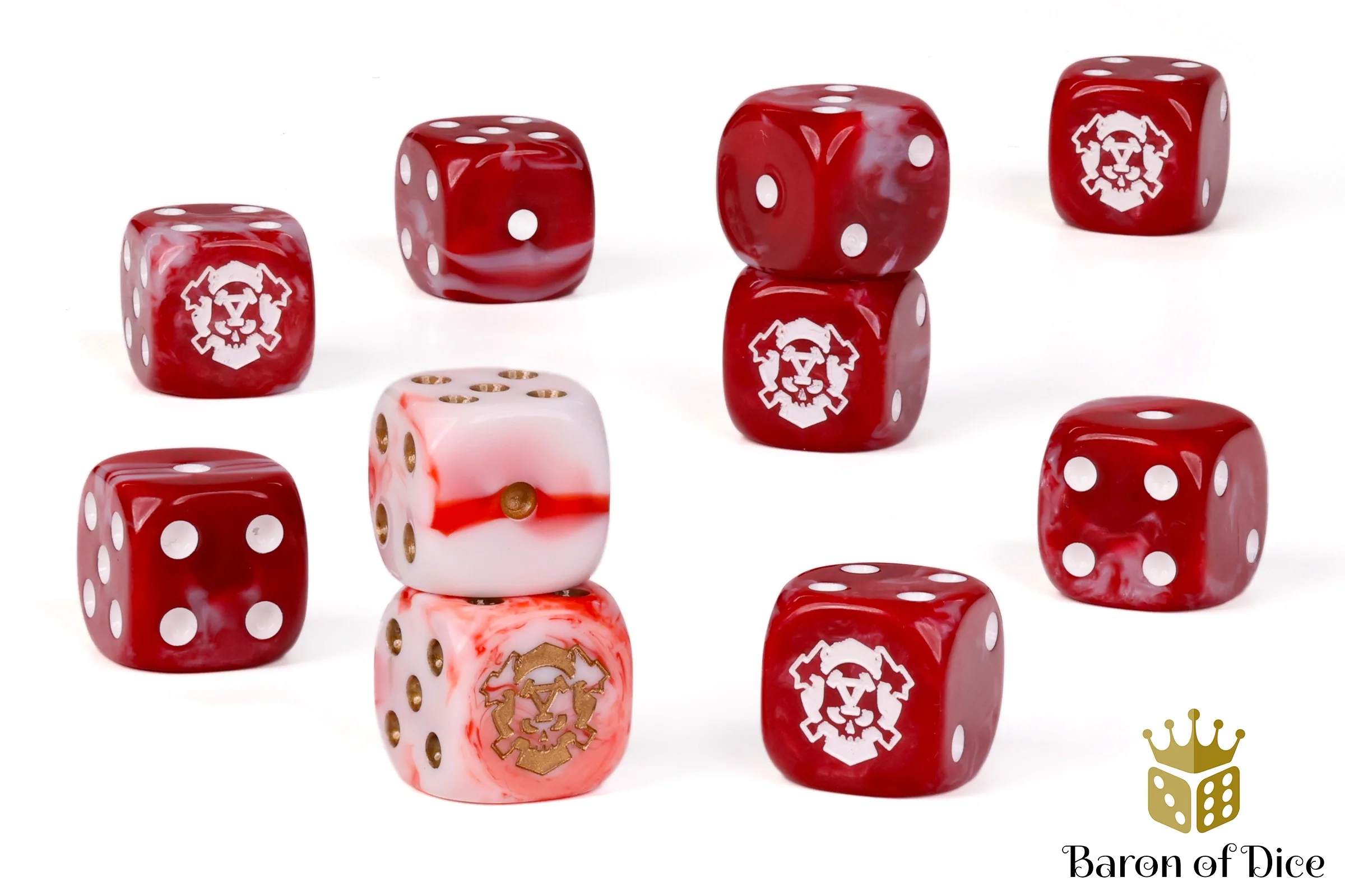 Warmachine: Khador, Annihilators Official Dice Set - Image 3
