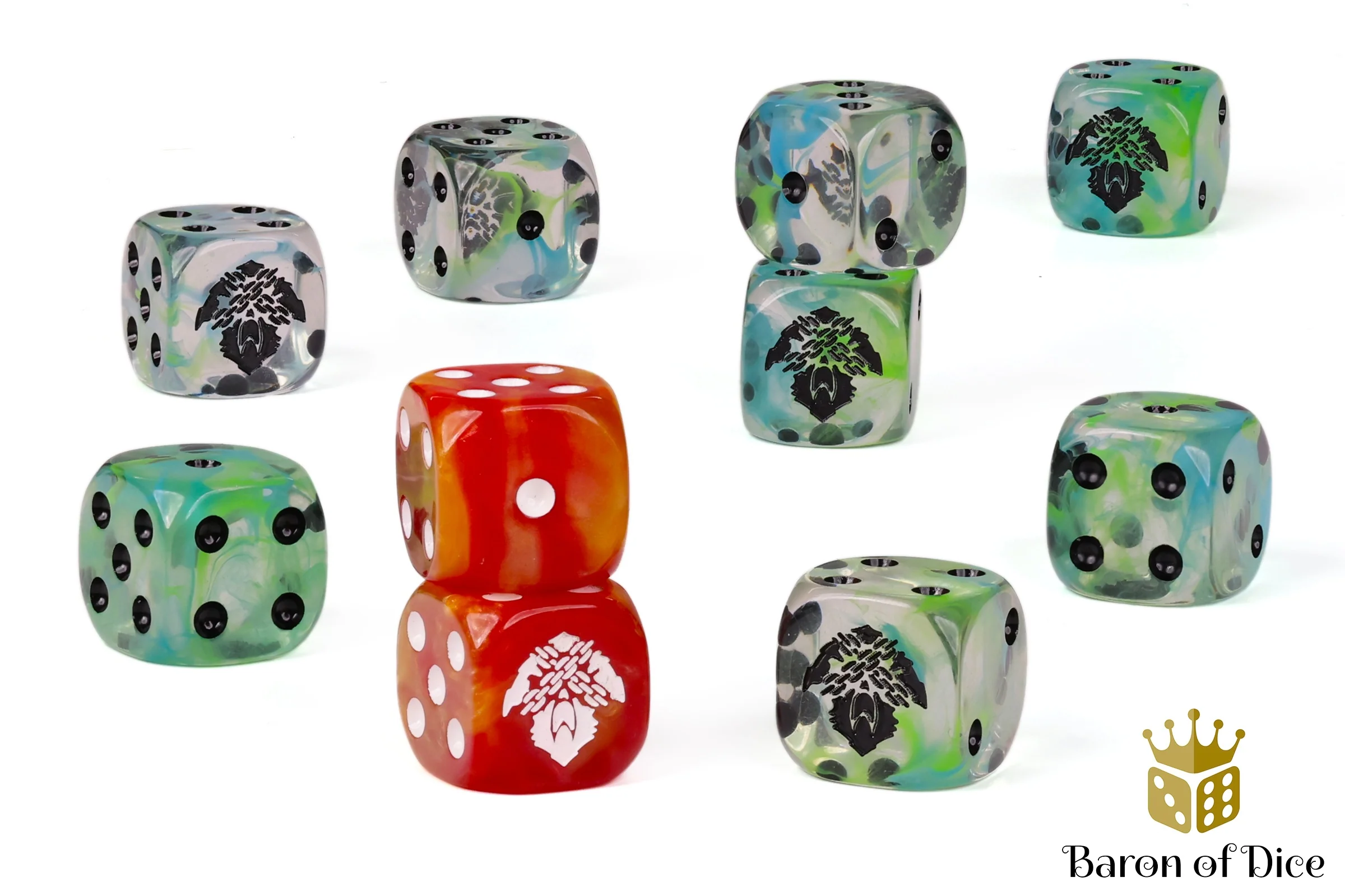 Warmachine: Orgoth, Cursebound Official Dice Set - Image 3
