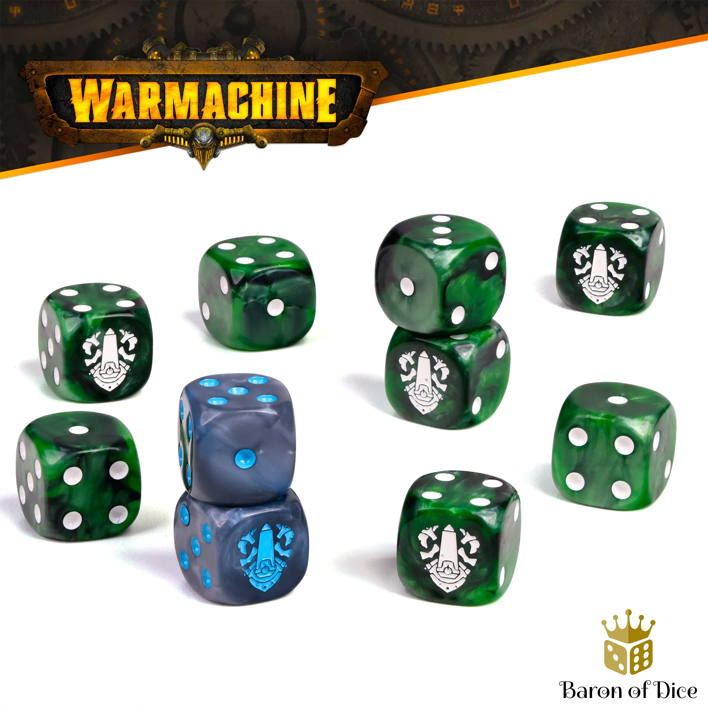 Warmachine: Southern Kriels, Kithguard Official Dice Set - Image 2
